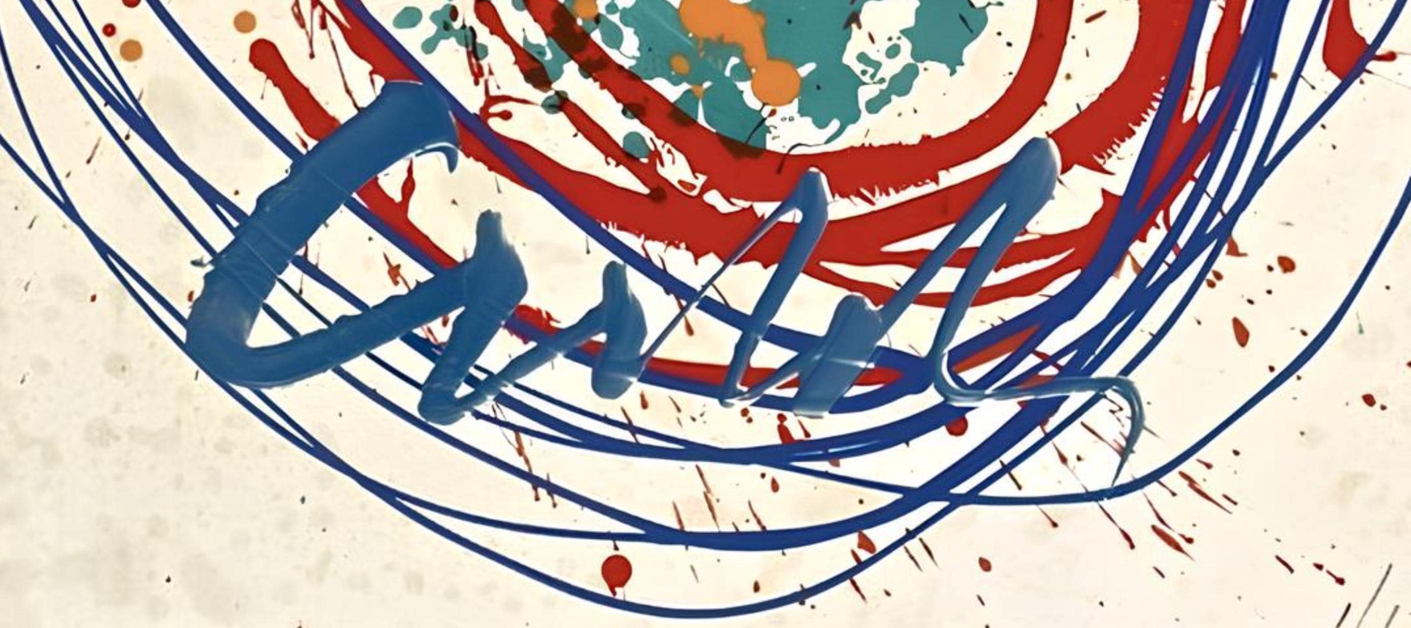 Dale Chihuly, Composition, Float Series, Limited Edition Mixed Media Lithograph