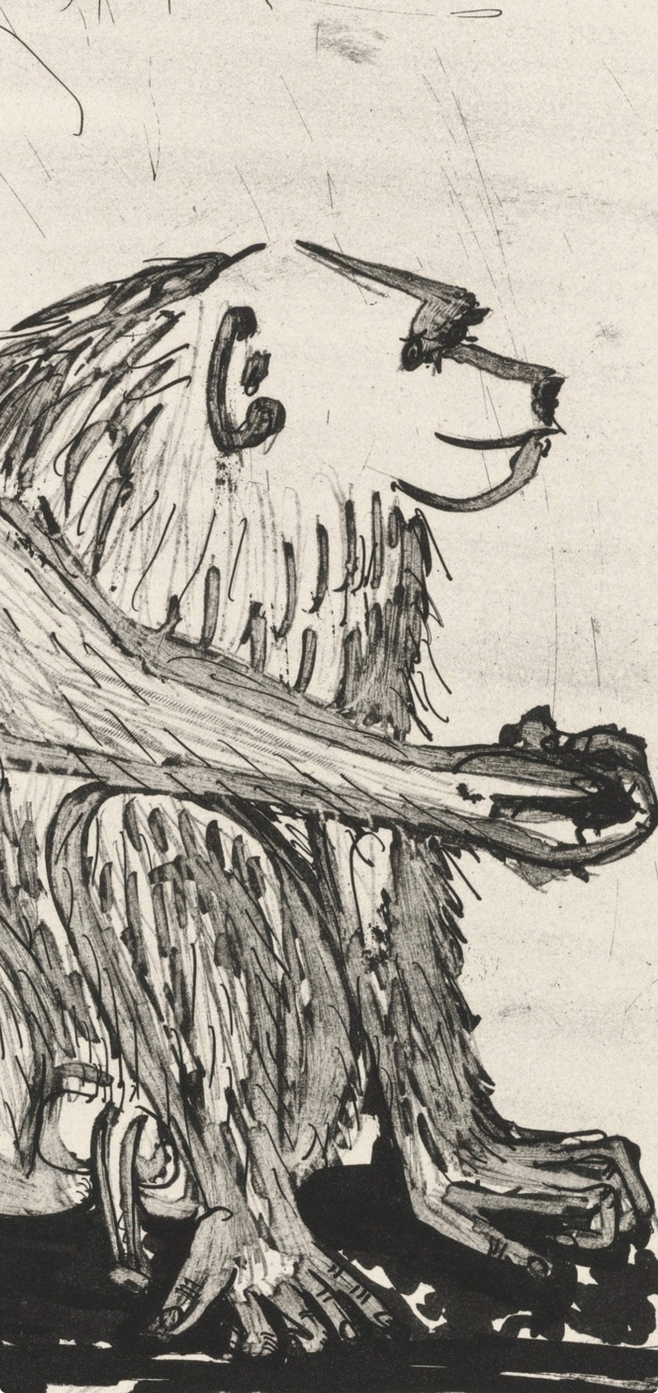 Pablo Picasso, Le Singe, Histoire naturelle, Limited Edition Lithograph