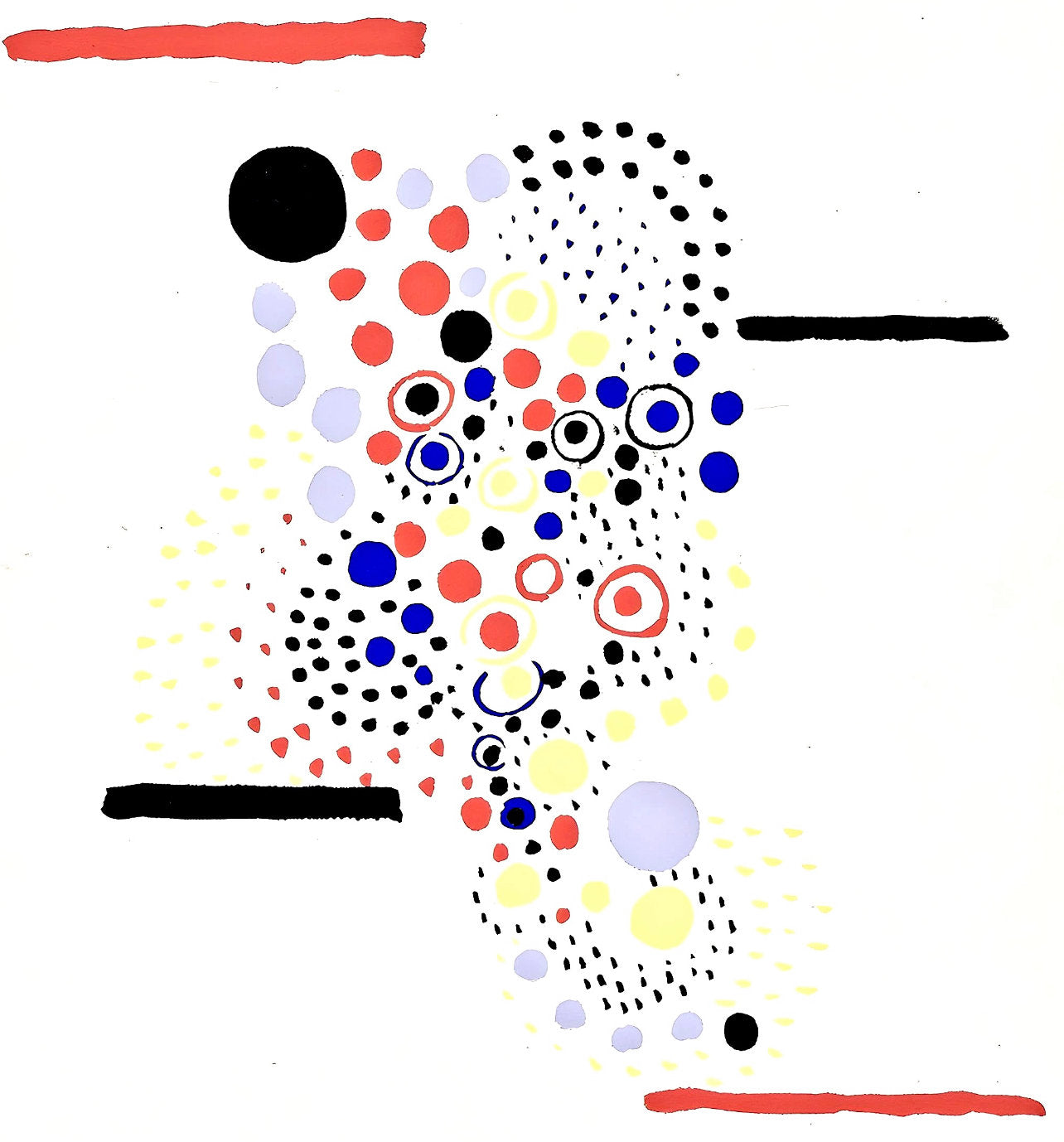Sonia Delaunay, Planche No. 8, Compositions, couleurs, idées: Sonia Delaunay, Limited Edition Lithograph