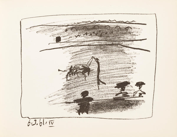 Pablo Picasso, Les Banderilles (Bloch 1014-47; Cramer 113), A Los Toros Avec Picasso, Limited Edition Lithograph