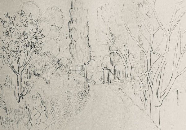 Henri Matisse, Composition (Dutel 3), Dessins de Henri-Matisse, Limited Edition Lithograph