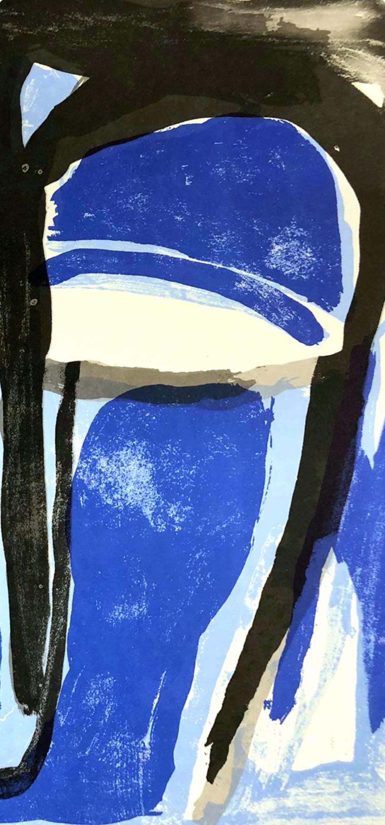 Geer Van Velde, Composition, Derrière le miroir, Limited Edition Lithograph