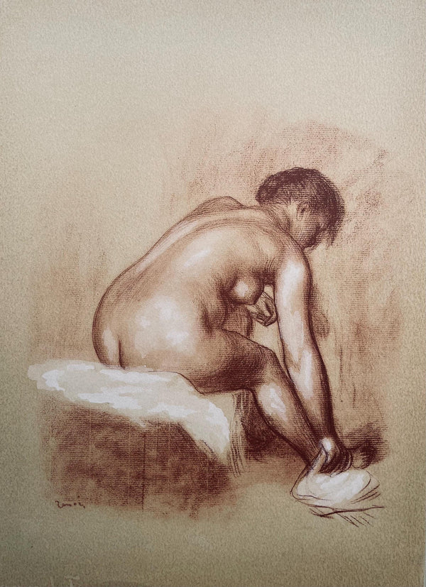 Pierre-Auguste Renoir, Composition, Seize Aquarelles et Sanguines de Renoir, Limited Edition Lithograph