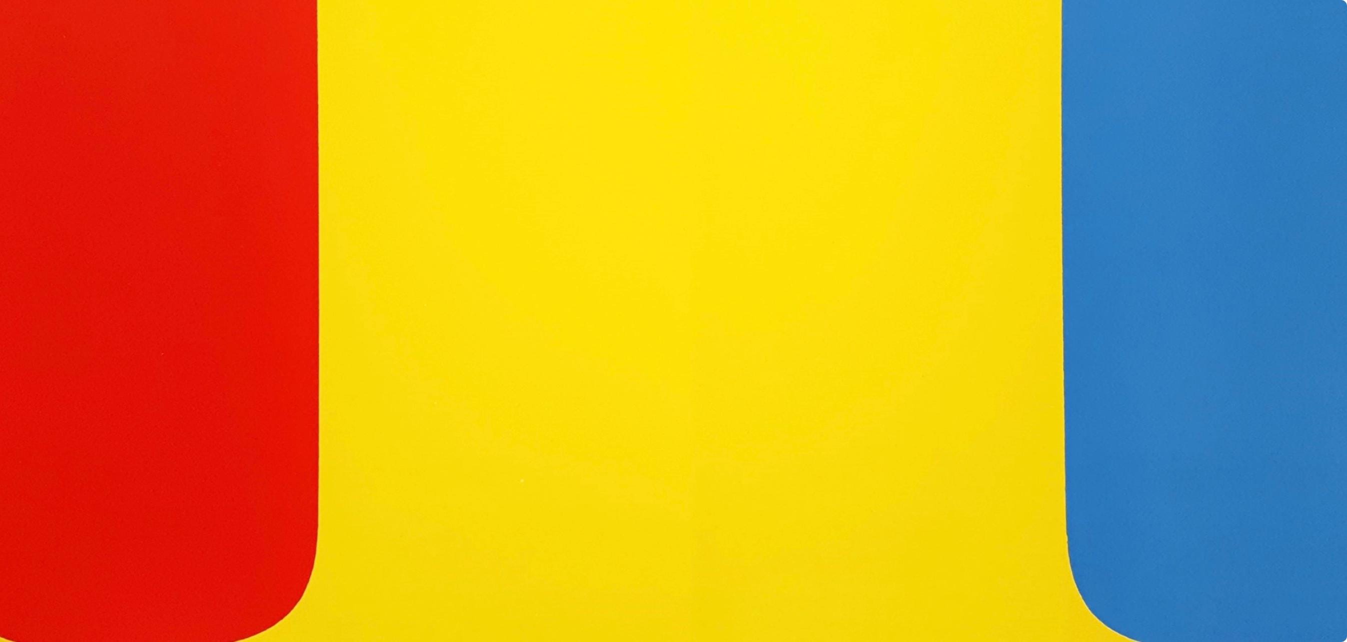 Ellsworth Kelly, Composition (Axsom, I-B), Derrière le miroir, Limited Edition Lithograph