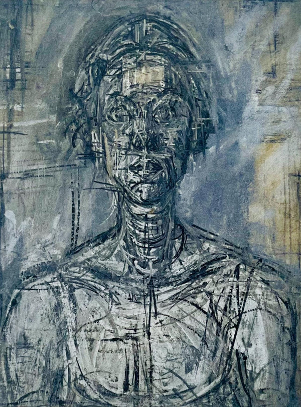Alberto Giacometti, Composition, Derrière le miroir, Limited Edition Lithograph