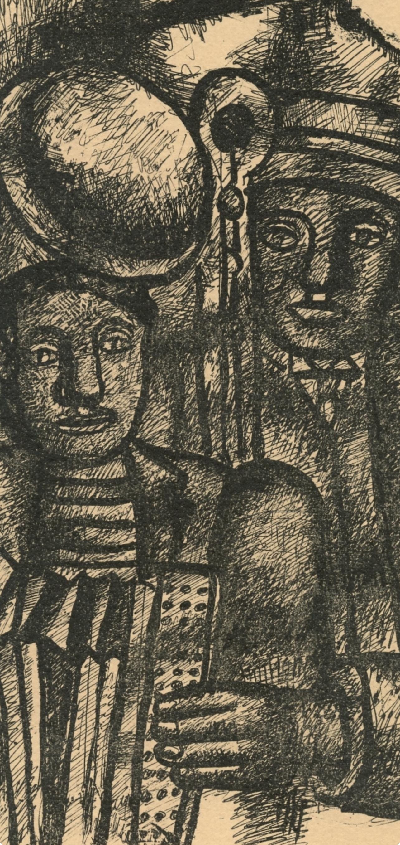 Fernand Léger, Composition, Mon ami Léger, Limited Edition Lithograph