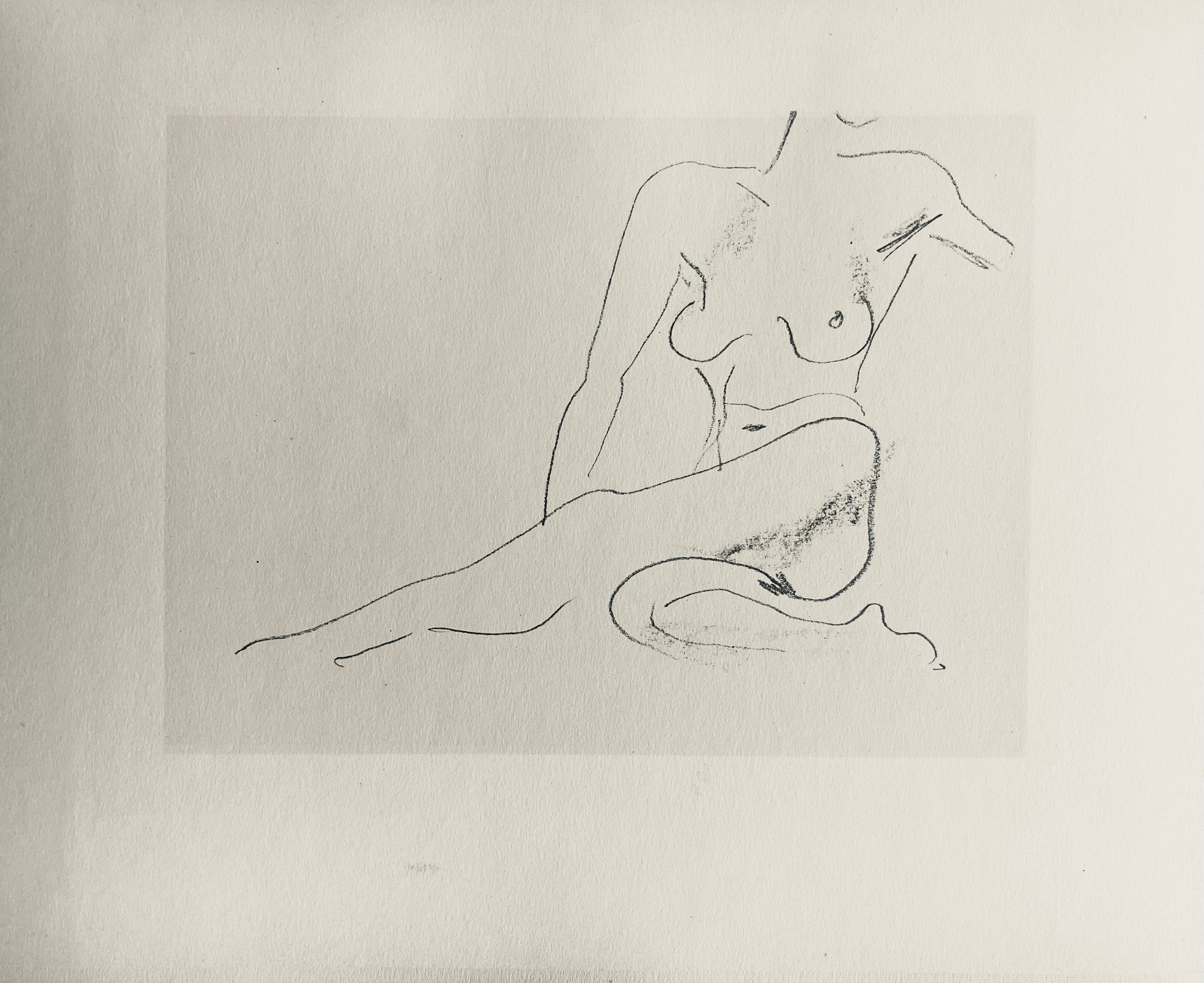 Henri Matisse, Composition (Dutel 3), Dessins de Henri-Matisse, Limited Edition Lithograph