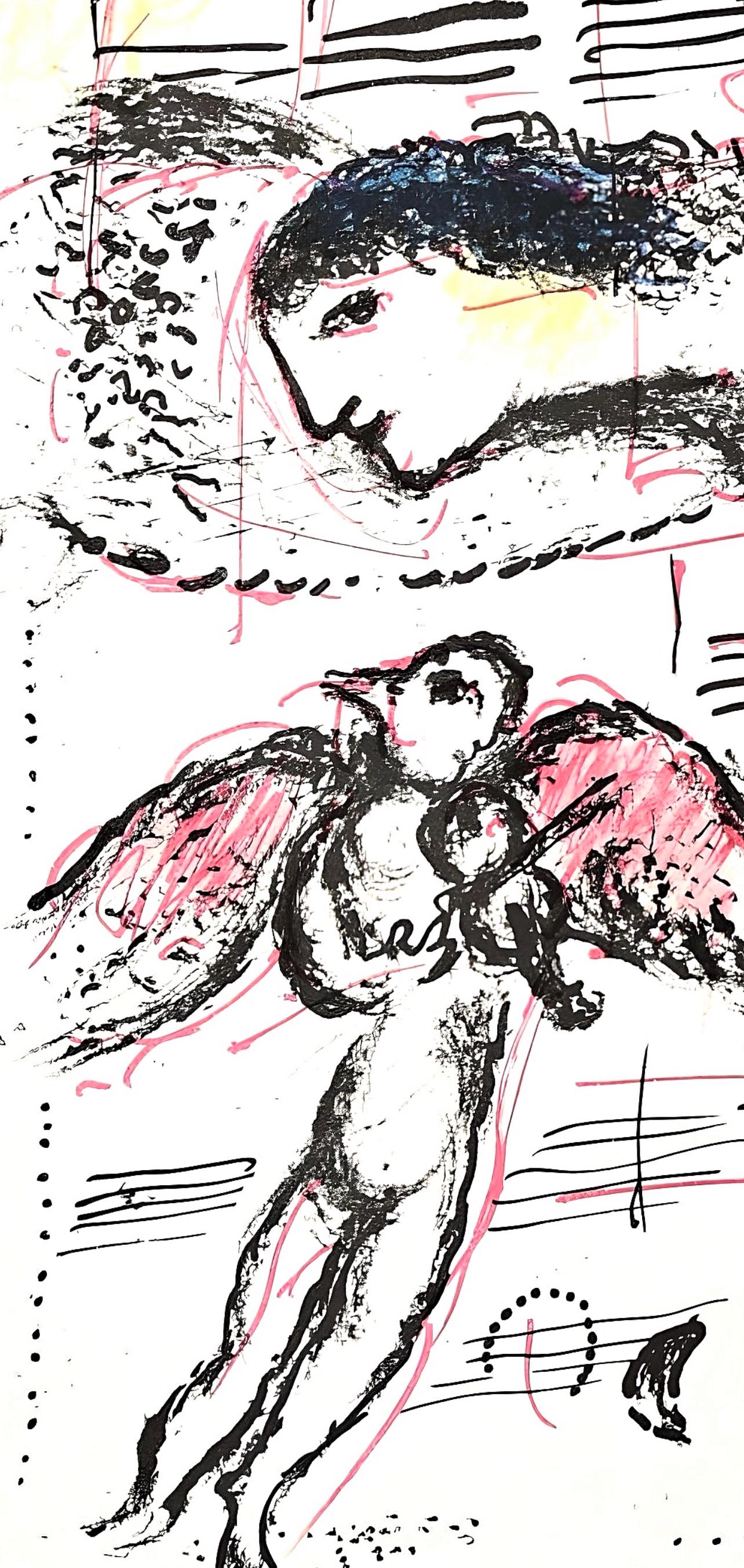 Marc Chagall, Composition (Mourlot 668-677), La Féerie et Le Royaume, Limited Edition Lithograph