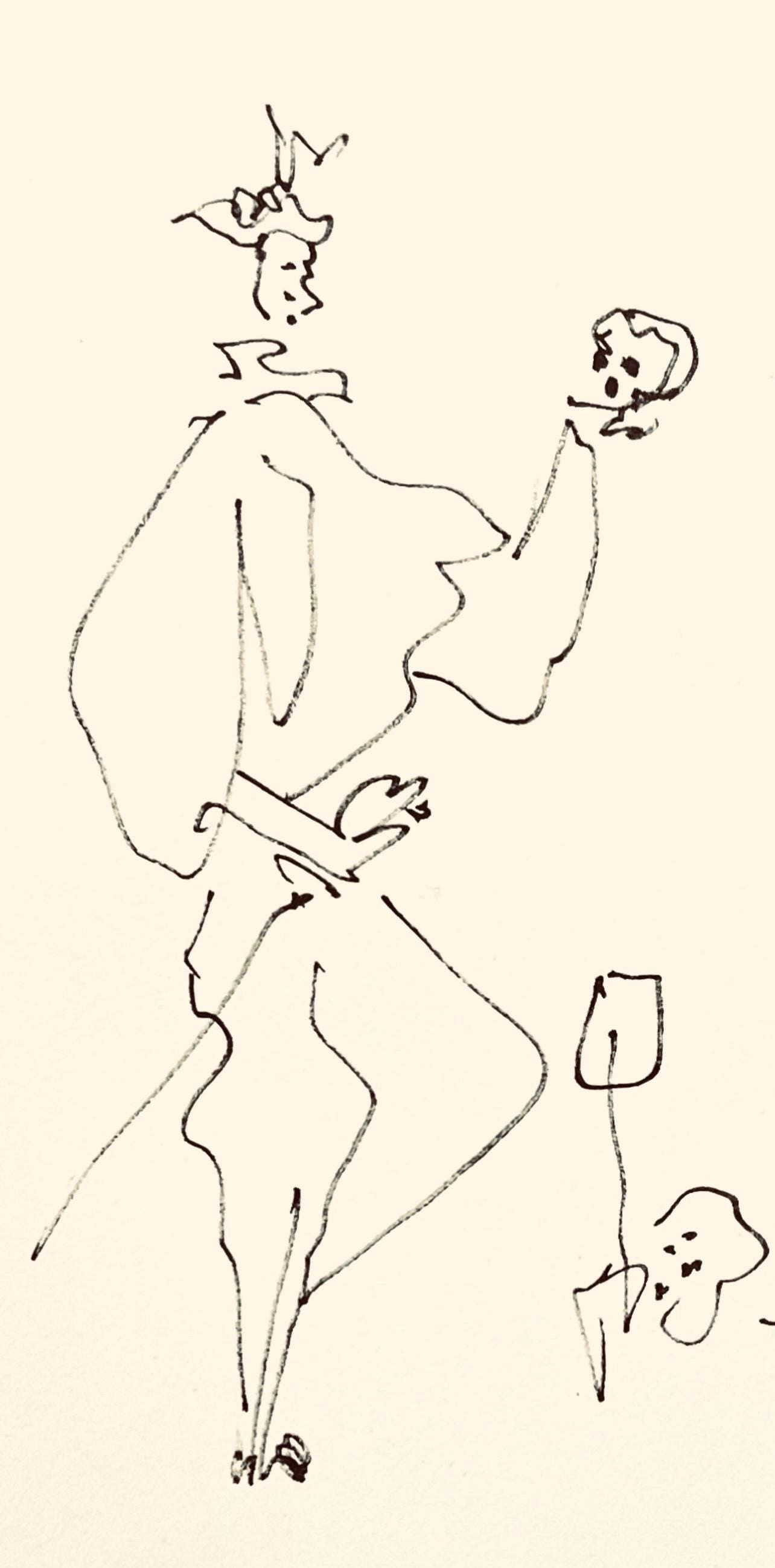 Pablo Picasso, Shakespeare VI (Bloch 1197), Picasso-Aragon Shakespeare, Limited Edition Lithograph