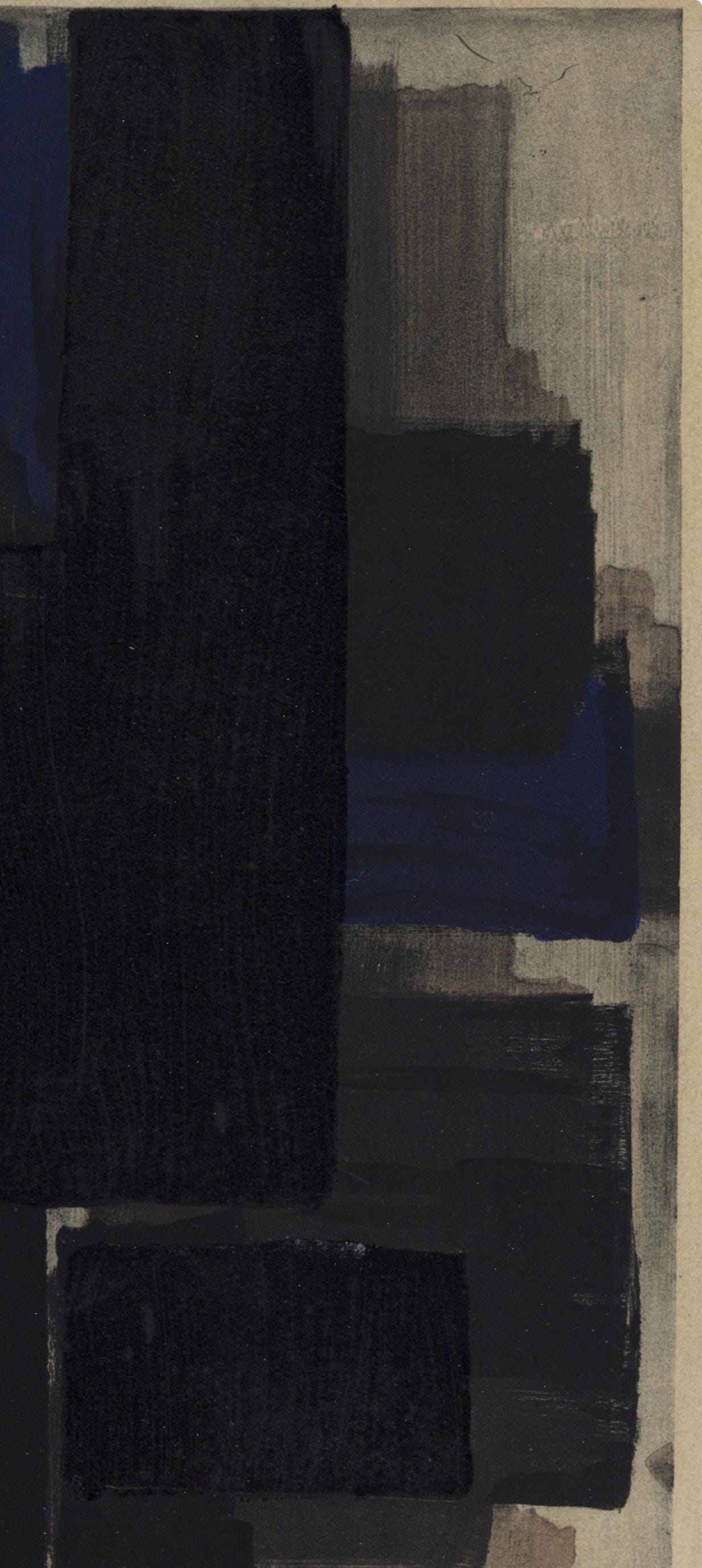 Pierre Soulages, Composition, XXe siècle, Limited Edition Lithograph
