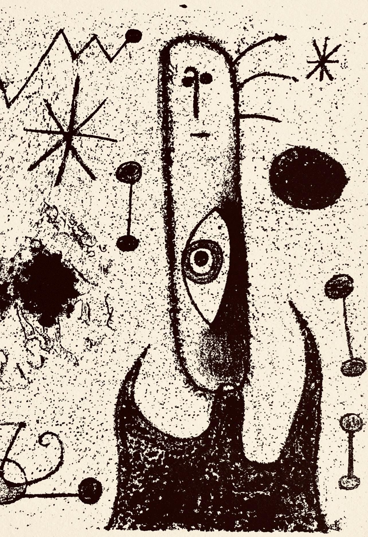 Joan Miró, Composition, The Prints of Joan Miro, Limited Edition Etching