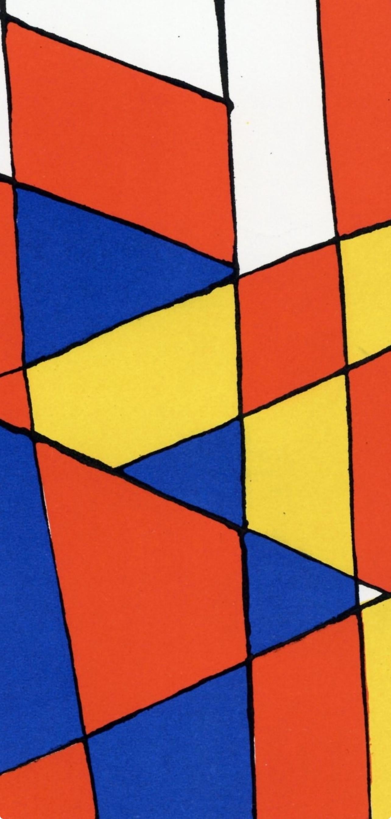 Alexander Calder, Composition, XXe siècle, Limited Edition Lithograph
