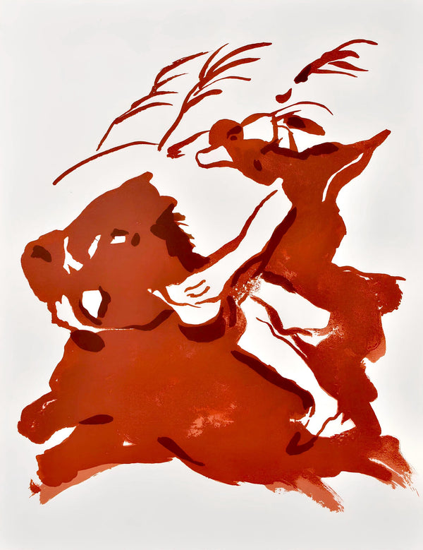 Francisco Borès, Composition, Œuvres complètes d'Albert Camus, Limited Edition Lithograph