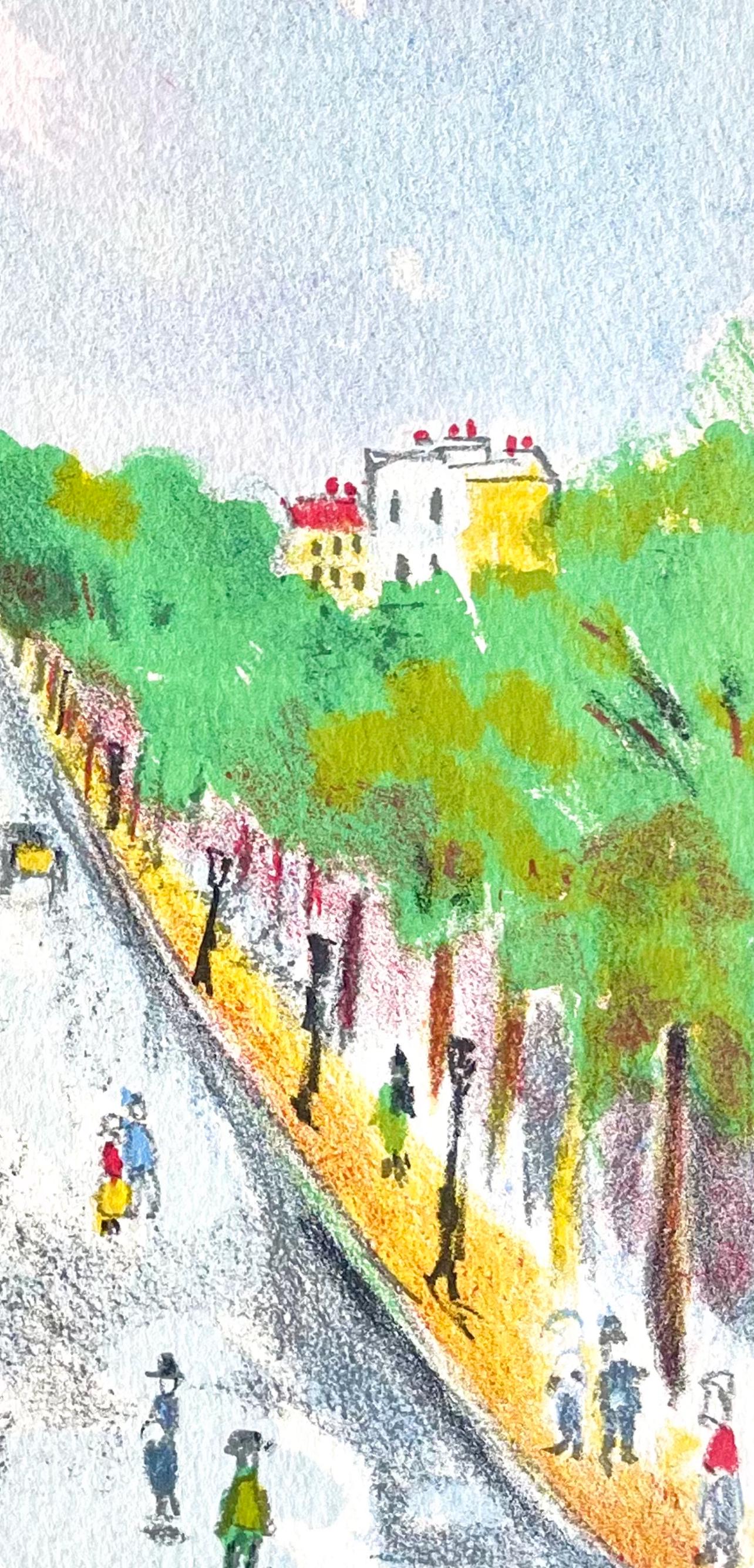 Maurice Utrillo, Arc de triomphe (Champs-Elysées), Paris Capitale, Limited Edition Lithograph