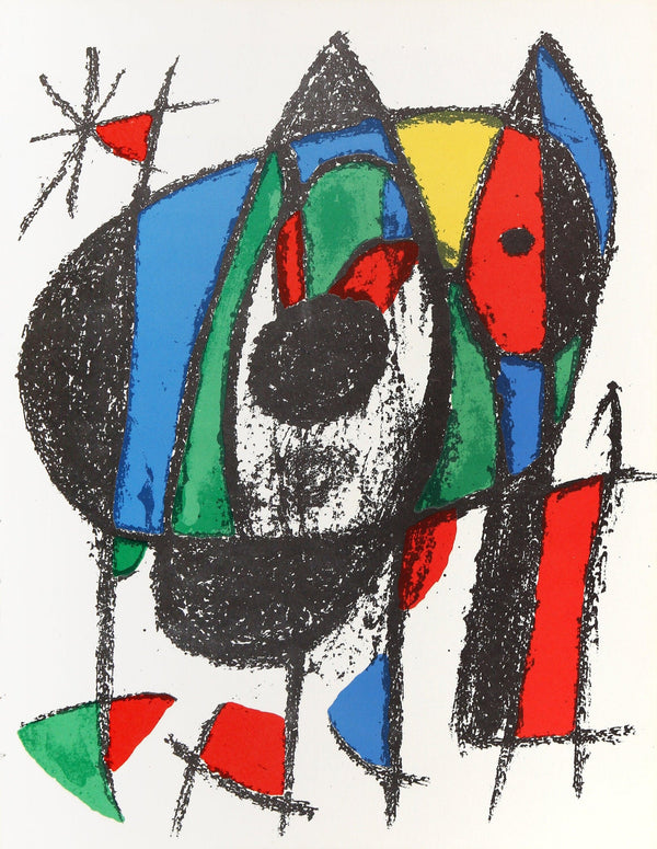 Joan Miró, Composition, (Cramer 198; Mourlot 1041), Joan Miró Lithographs, Limited Edition Lithograph