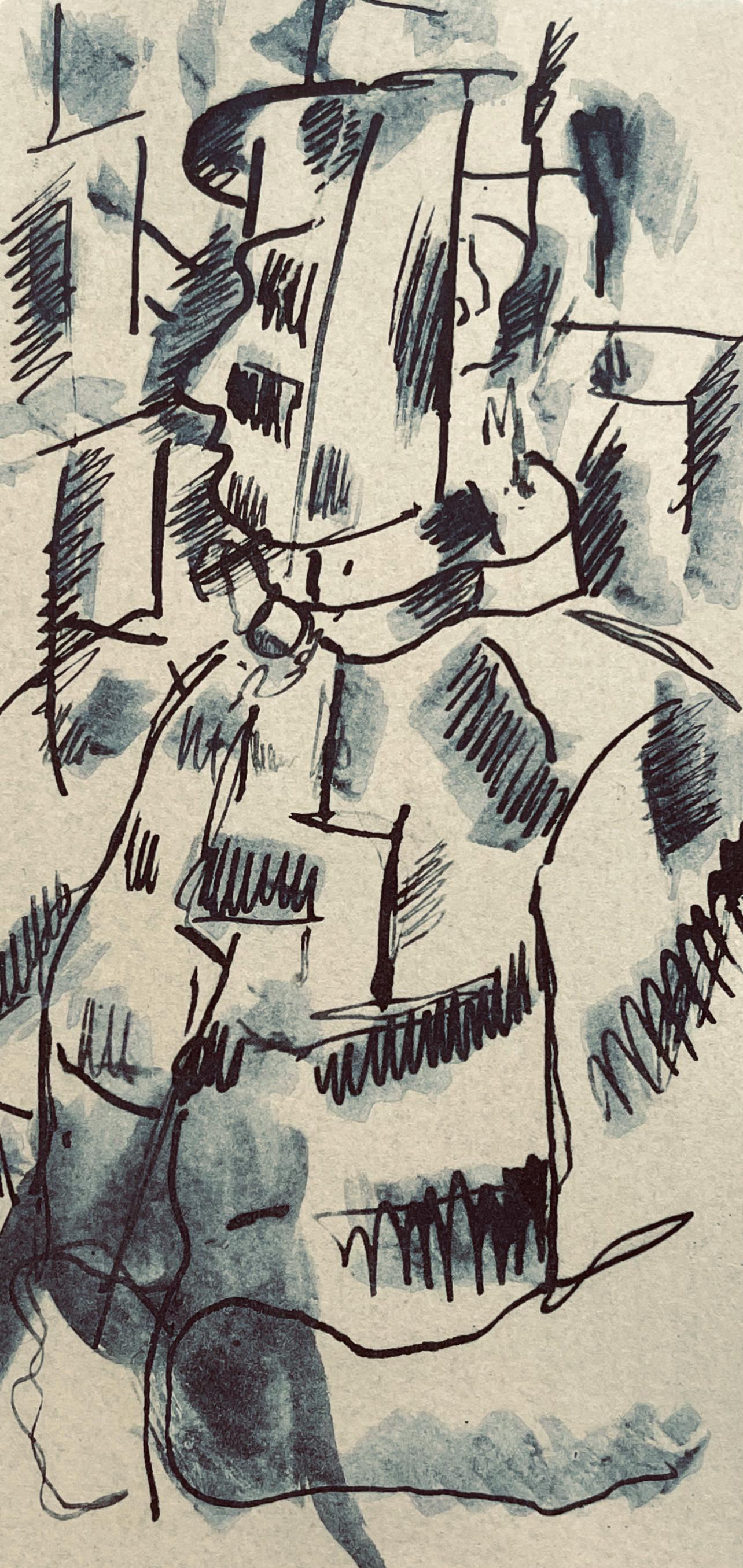 Fernand Léger, Soldat Blessé, Fernand Léger, Dessins de Guerre, Limited Edition Lithograph