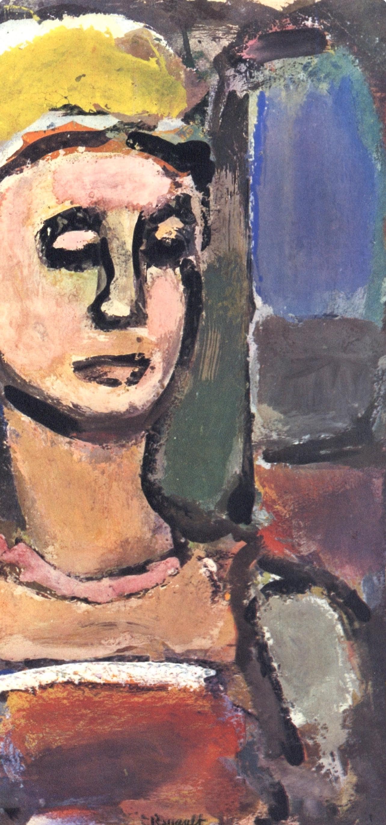 Georges Rouault, Composition, Divertissement, Limited Edition Lithograph