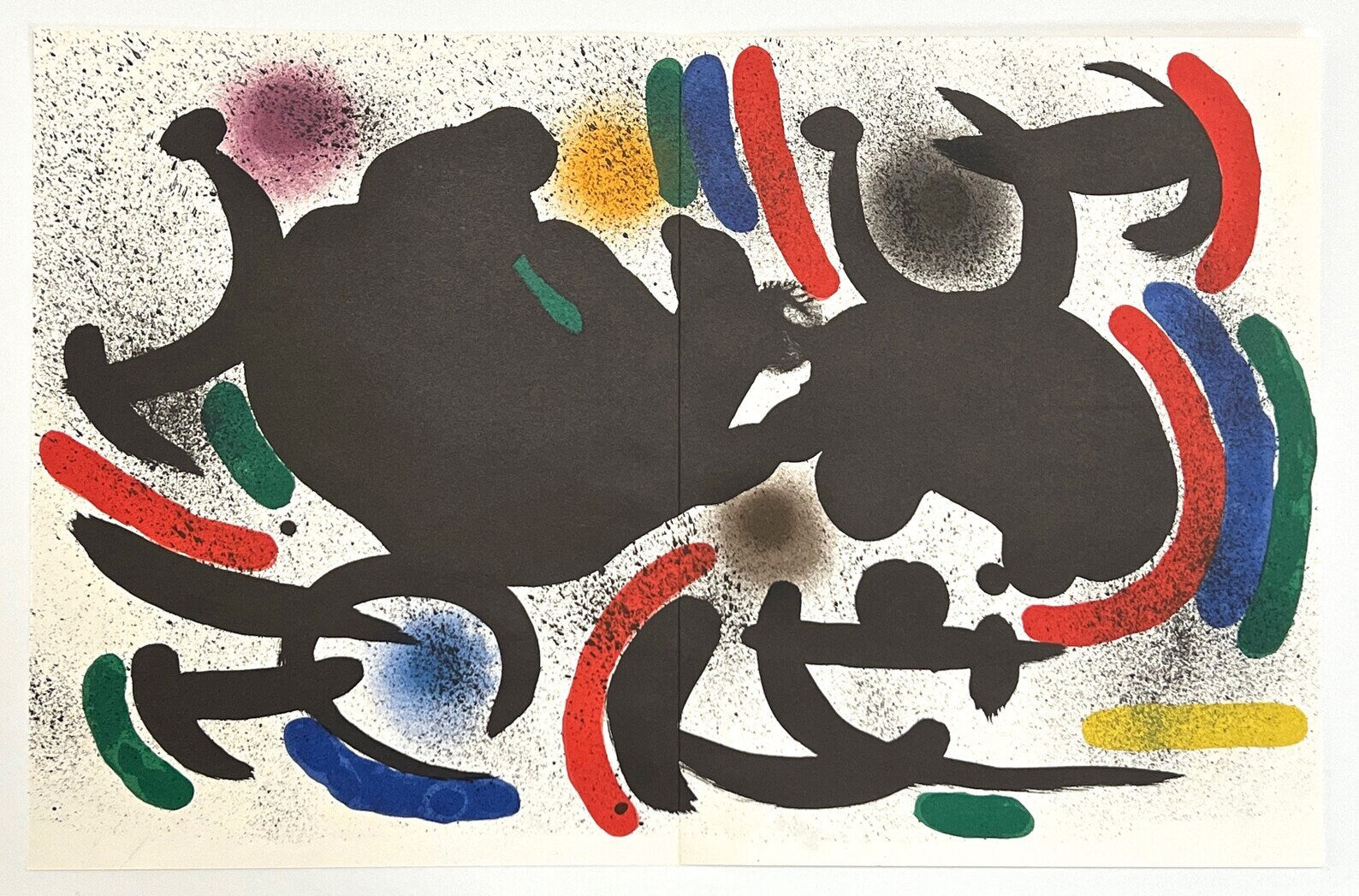 Joan Miró, Composition, (Cramer 160; Mourlot 863), Joan Miró Lithographs, Limited Edition Lithograph