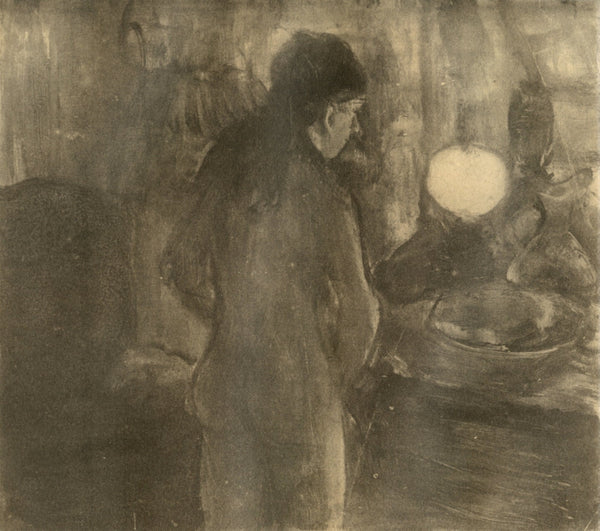 Edgar Degas, La Toilette, E. Degas Monotypes, Limited Edition Monotype