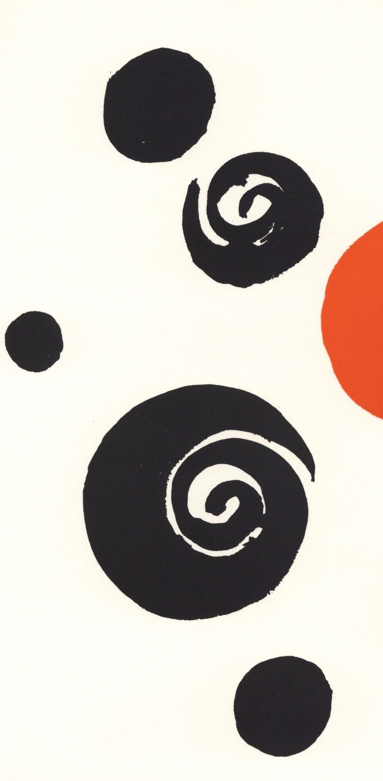 Alexander Calder, Composition, Calder, Musée National d'Art Moderne, Limited Edition Lithograph