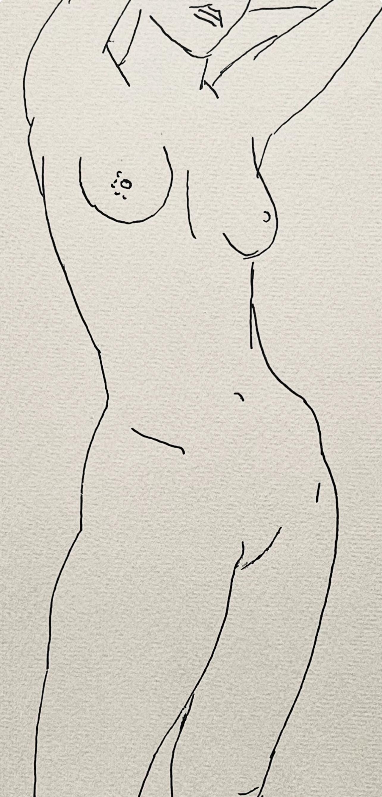 Henry Strater, Composition, 24 Drawings by Henry Strater, Limited Edition Lithograph