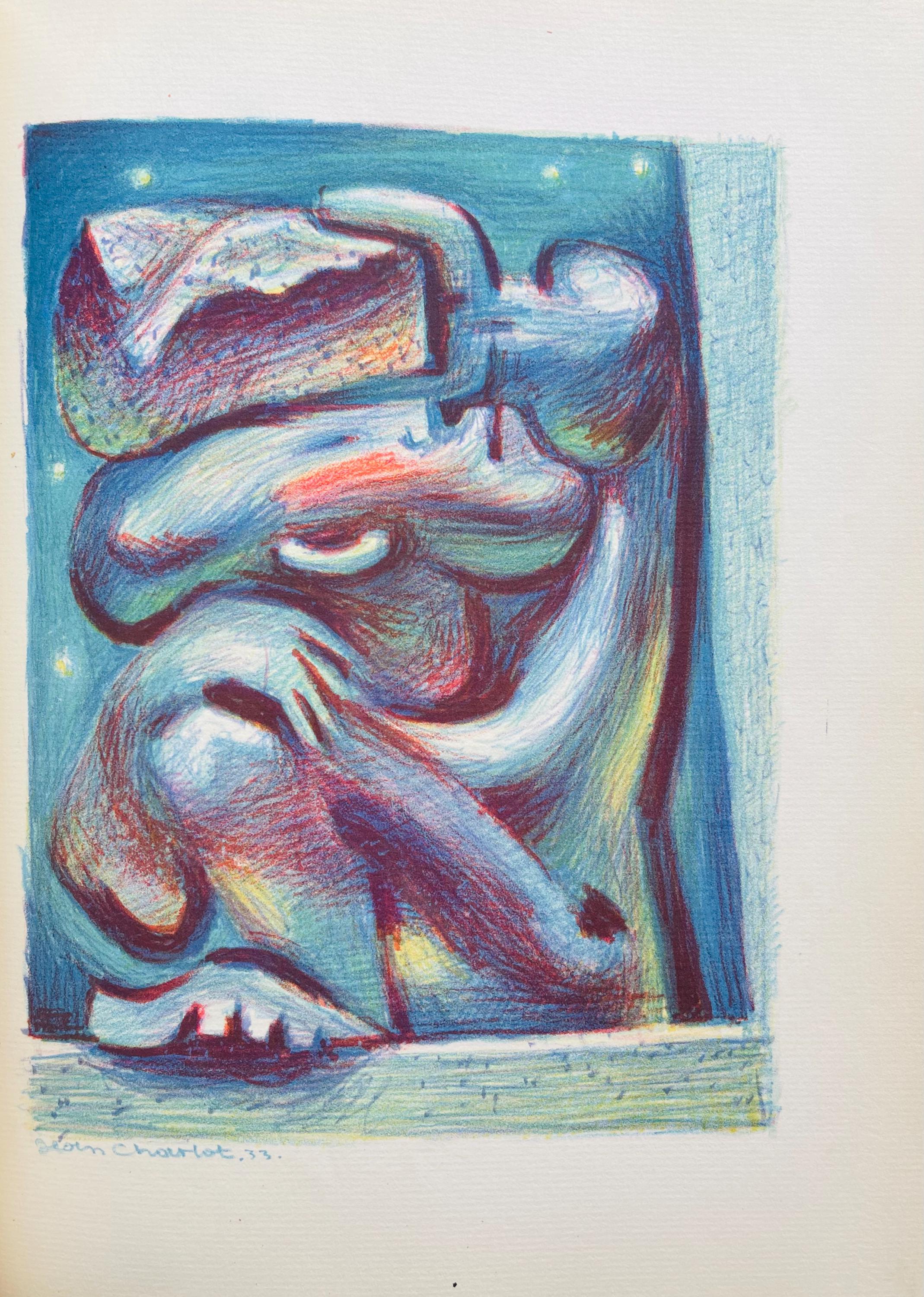 Jean Charlot, Composition, Limited Edition Lithograph