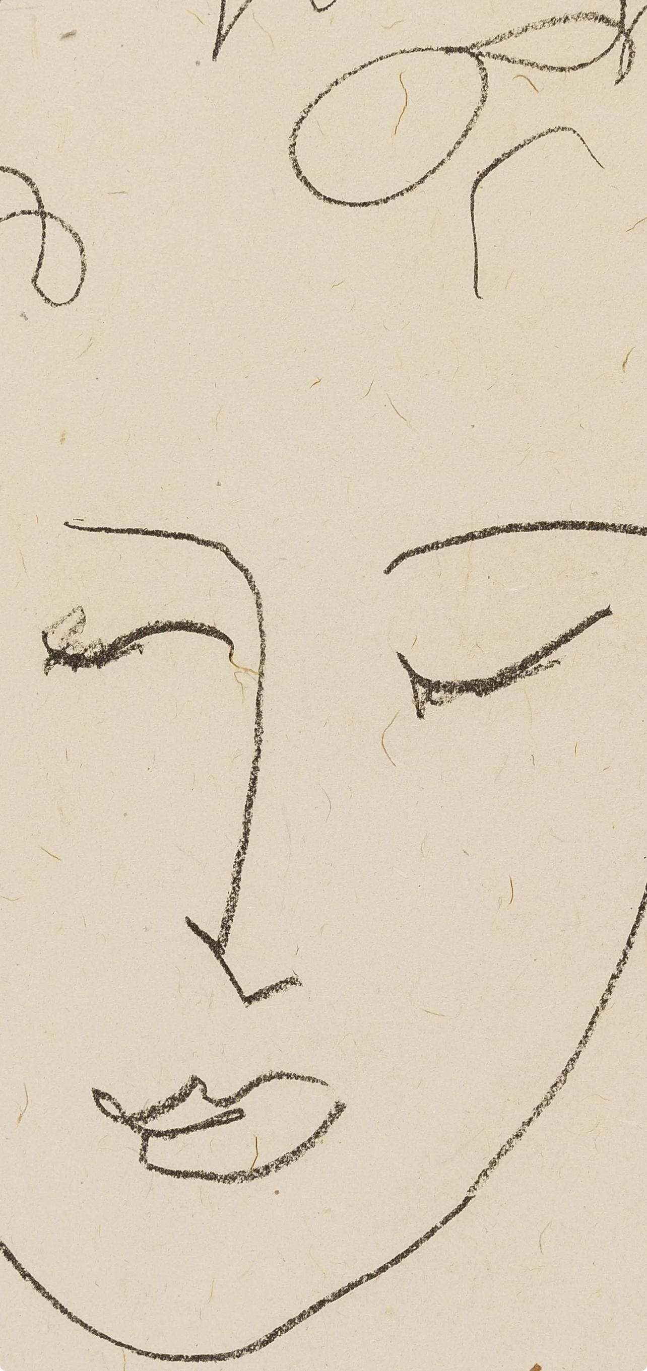 Henri Matisse, Tête de Femme (Duthuit 23), Pierres Levees, Poèmes, Limited Edition Lithograph