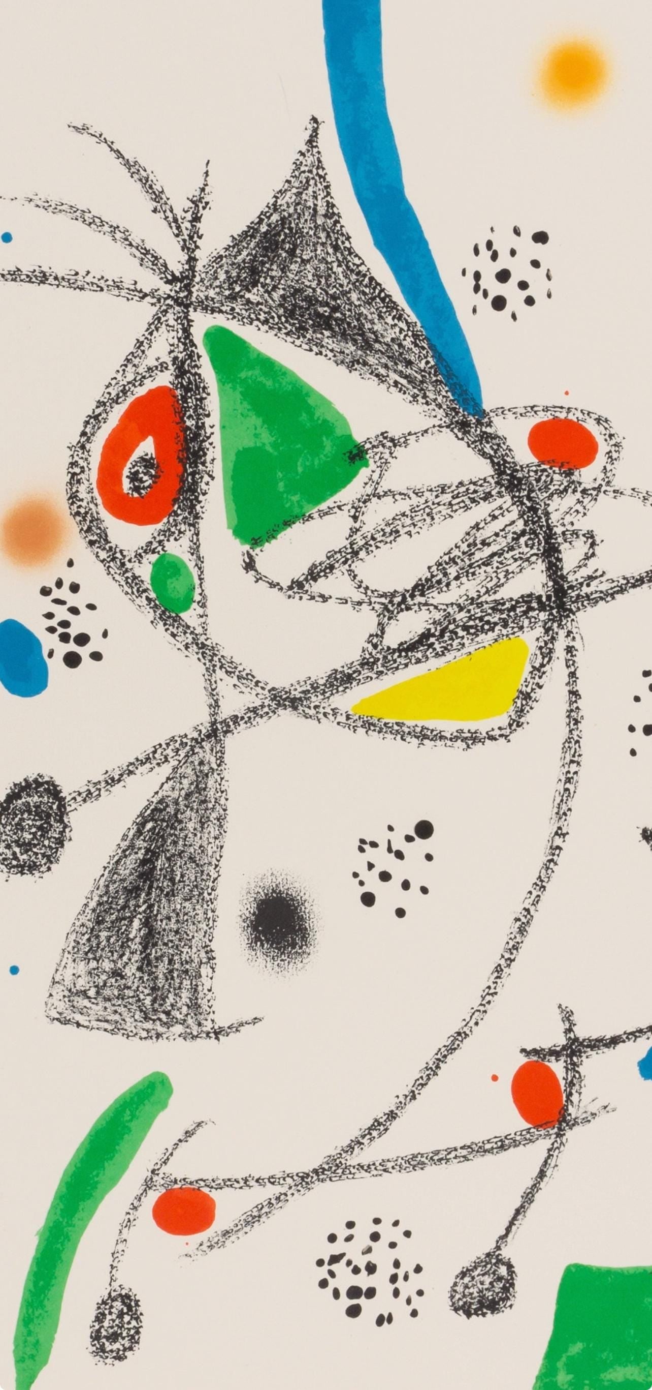 Joan Miró, Composition (Mourlot, 1051-1072), Maravillas con Variaciones acrósticas en el Jardín de Miró, Limited Edition Lithograph