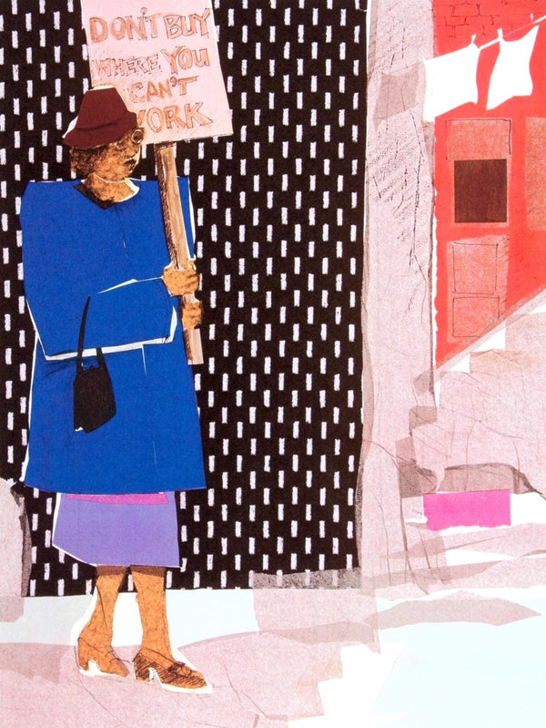 Phoebe Beasley, Mother to Son, Sunrise Is Coming After While, Limited Edition Silkscreen