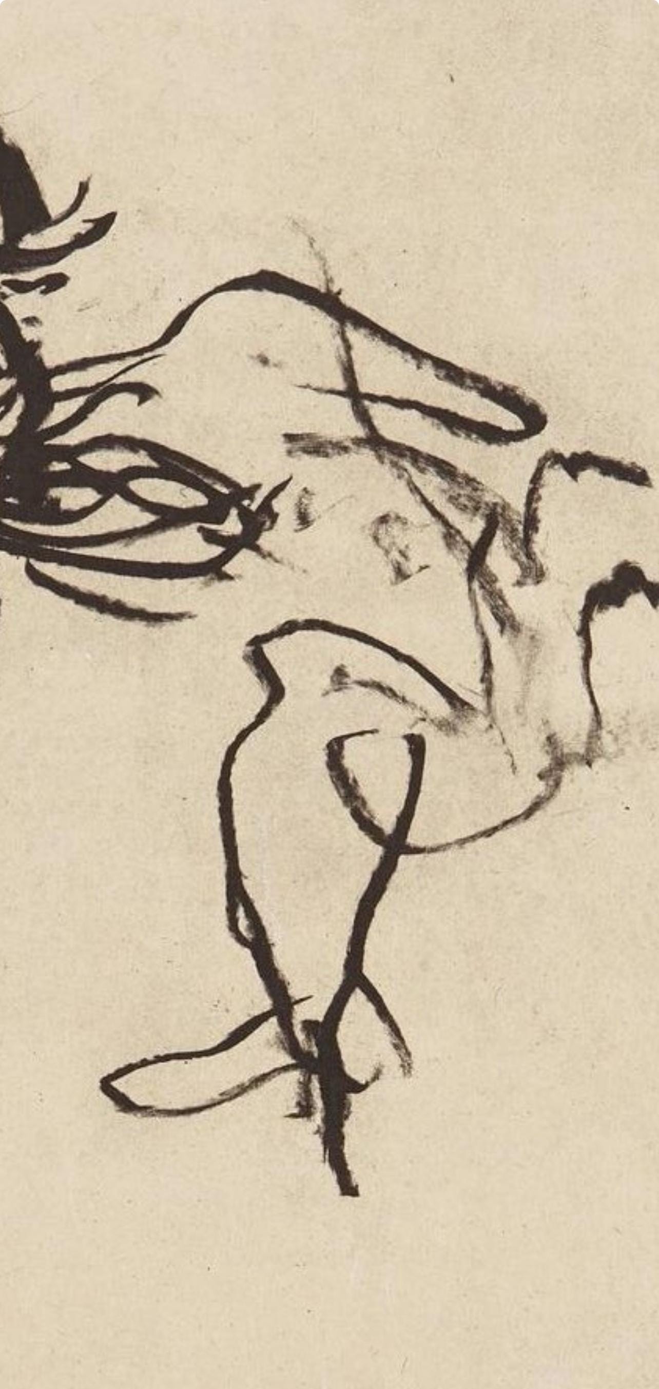Willem de Kooning, Composition, Poems, Limited Edition Lithograph