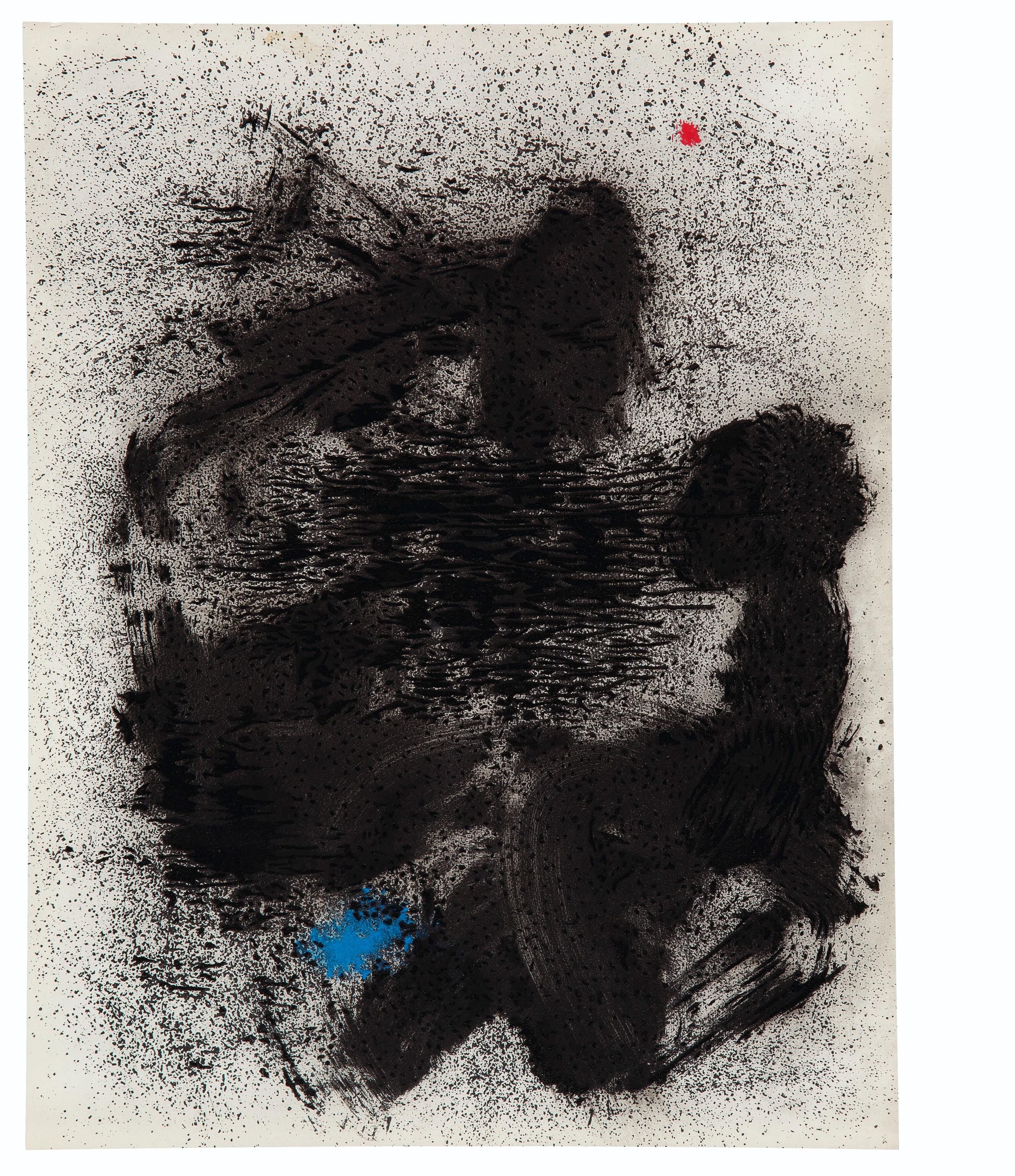 Joan Miró, Composition (Cramer 69; Dupin 292; Mourlot 286-294), Miró 1959-1960, Limited Edition Lithograph