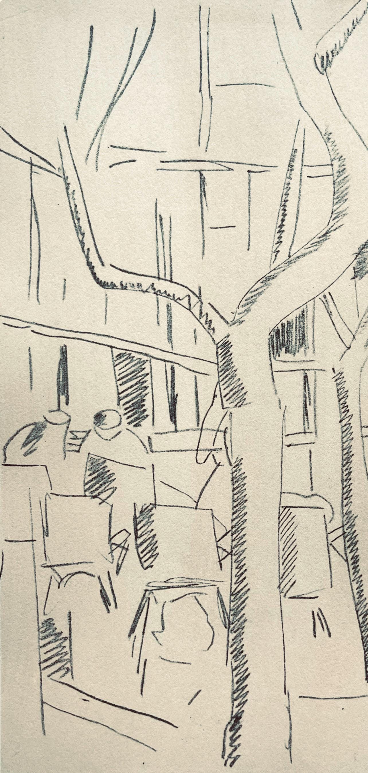 Fernand Léger, Dans Verdun, Fernand Léger, Dessins de Guerre, Limited Edition Lithograph