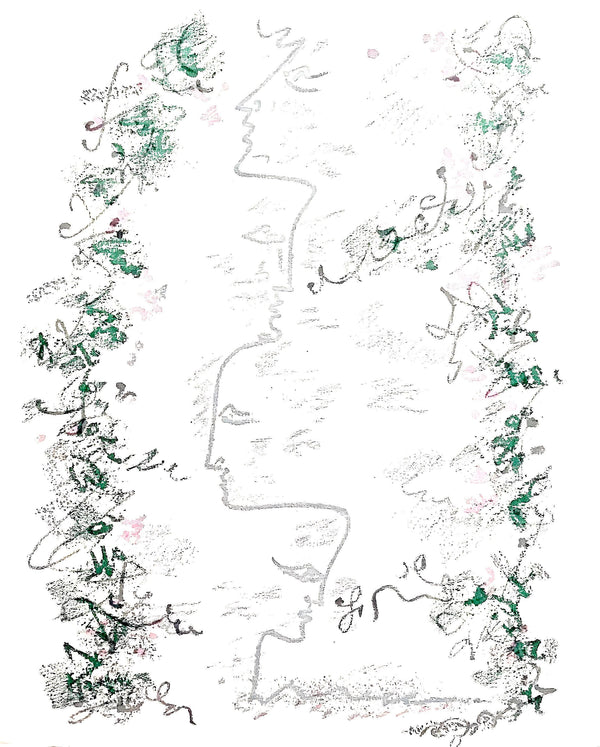 André Masson, Composition, Poèmes insoumis, Limited Edition Lithograph