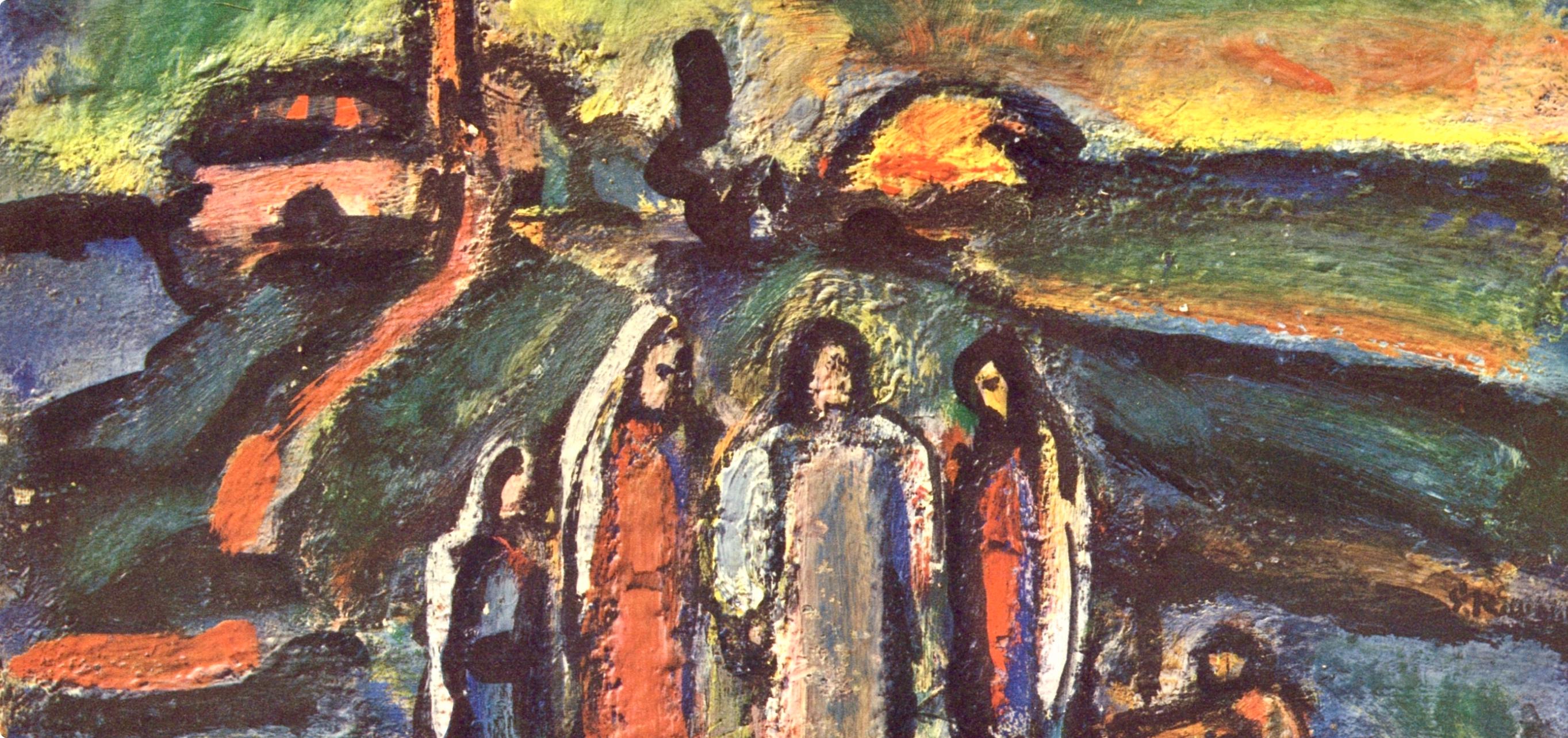 Georges Rouault, Composition, Stella Vespertina, Limited Edition Héliogravure