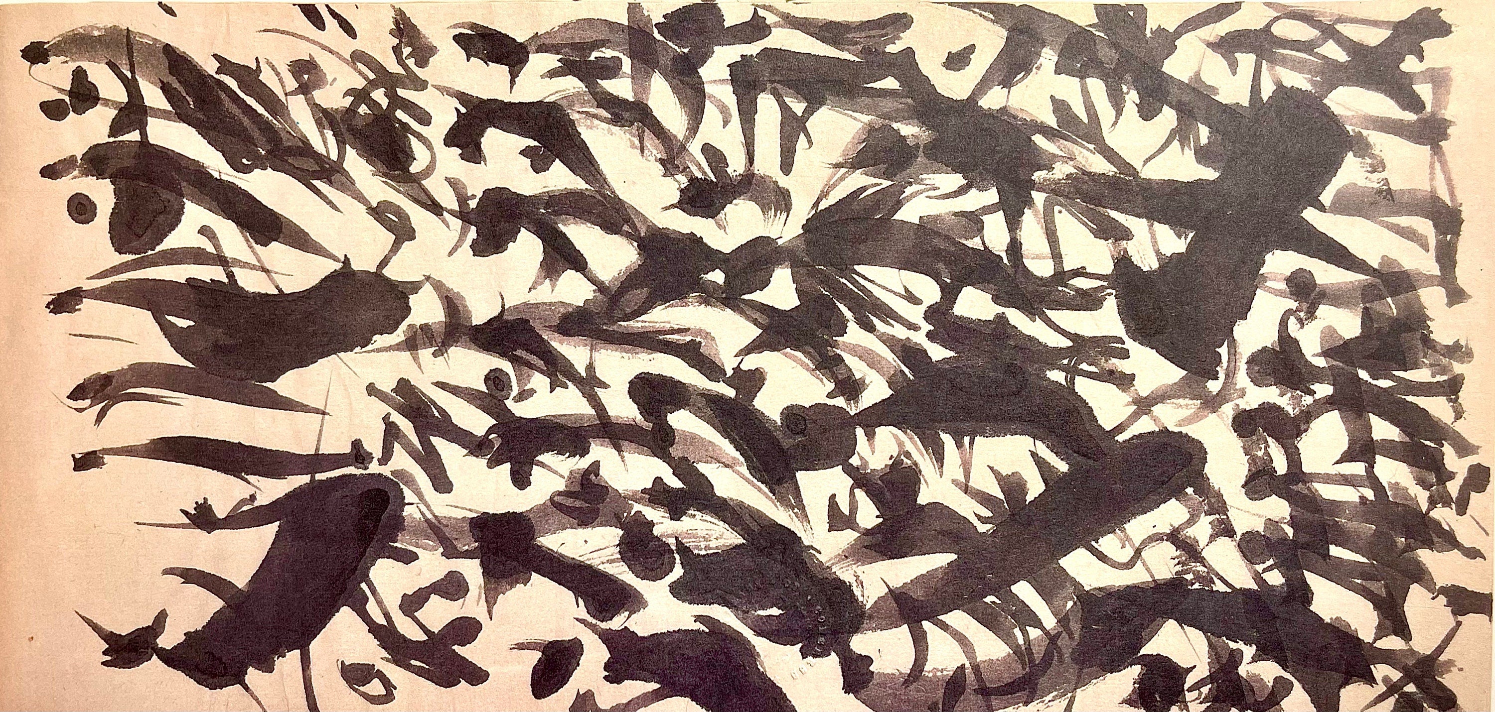 Jackson Pollock, Composition, Jackson Pollock, The Last Sketchbook, Limited Edition Lithograph