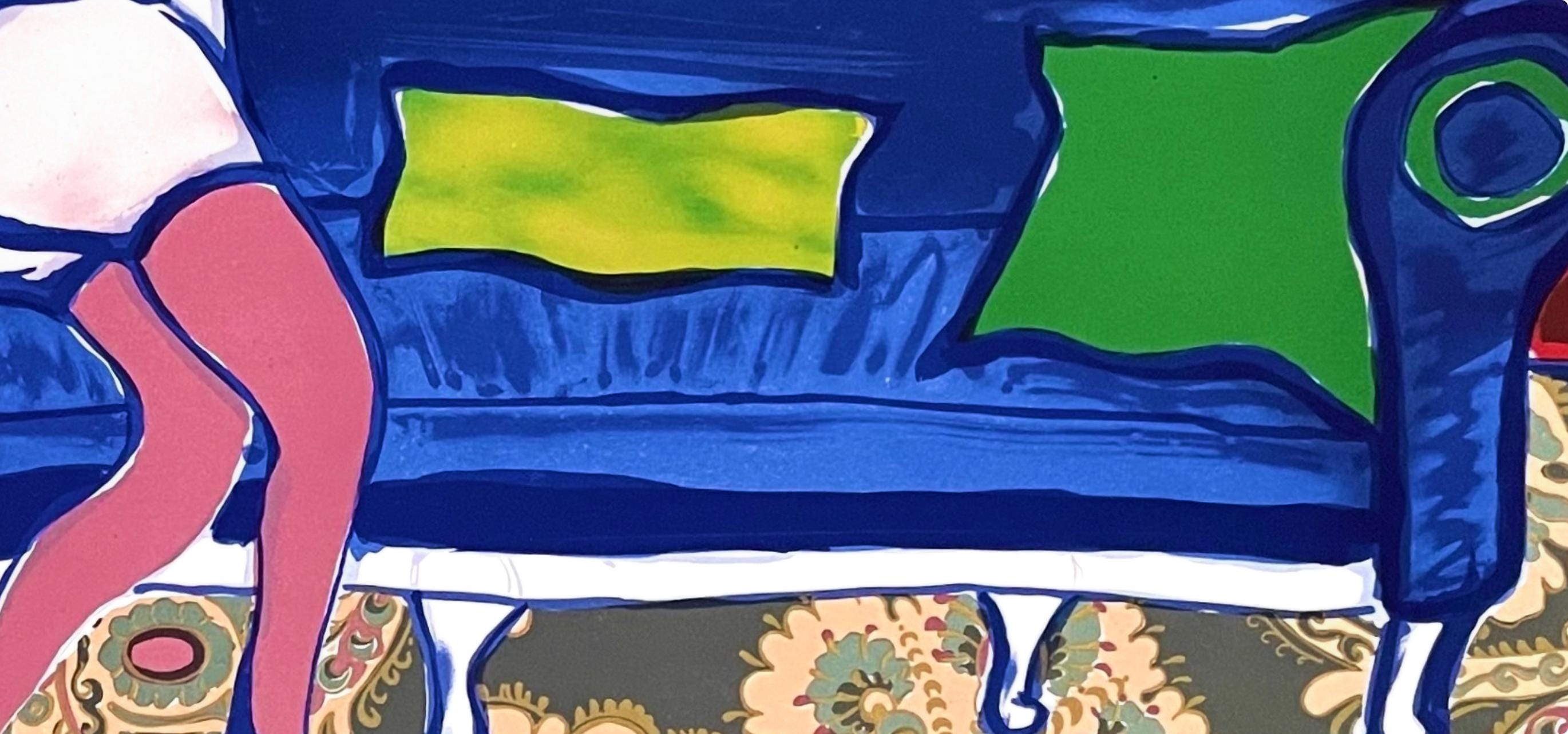 Guillaume Cornelis van Beverloo, Corneille, Le Divan Bleu, Limited Edition Lithograph