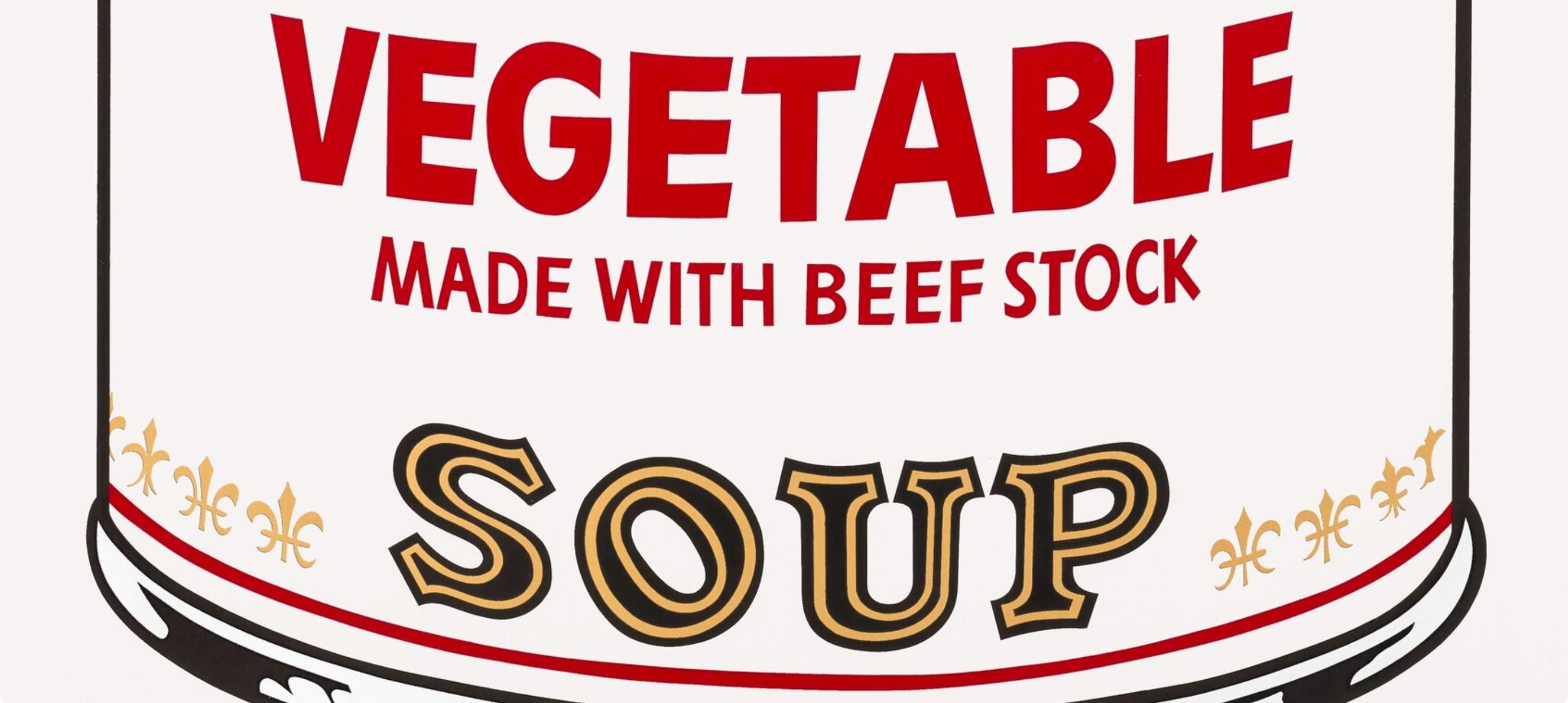 Andy Warhol, Campbell’s Soup, Vegetable, Official Edition, Sunday B. Morning, Silkscreen
