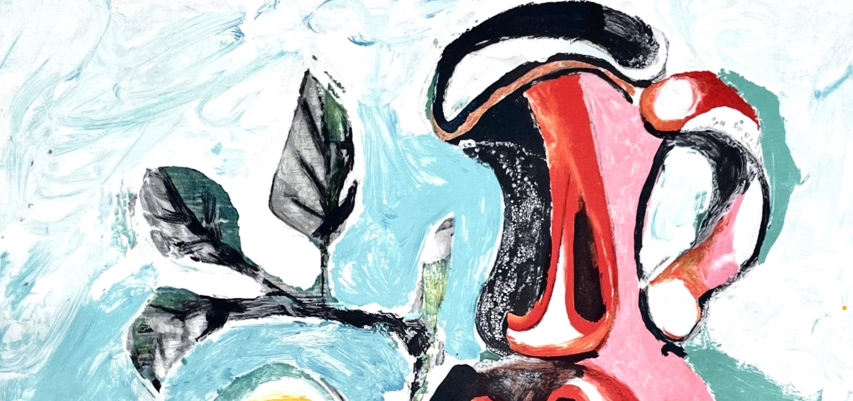 Pablo Picasso, Nature Morte au Pichet Rose, Marina Picasso Collection, Official Limited Edition Lithograph