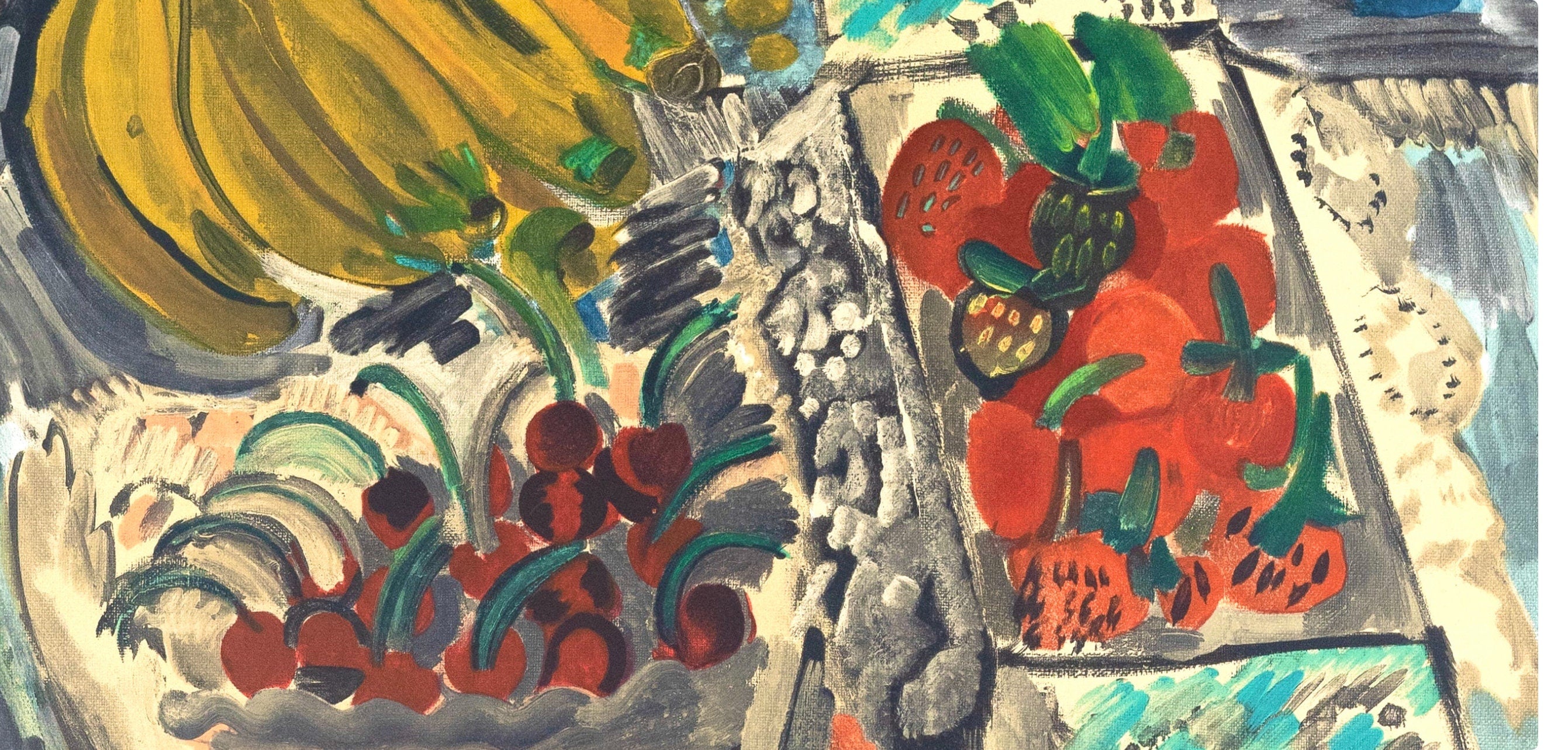 Raoul Dufy, Nature Morte Aux Fruits, Raoul Dufy, Collection Pierre Lévy, Limited Edition Lithograph