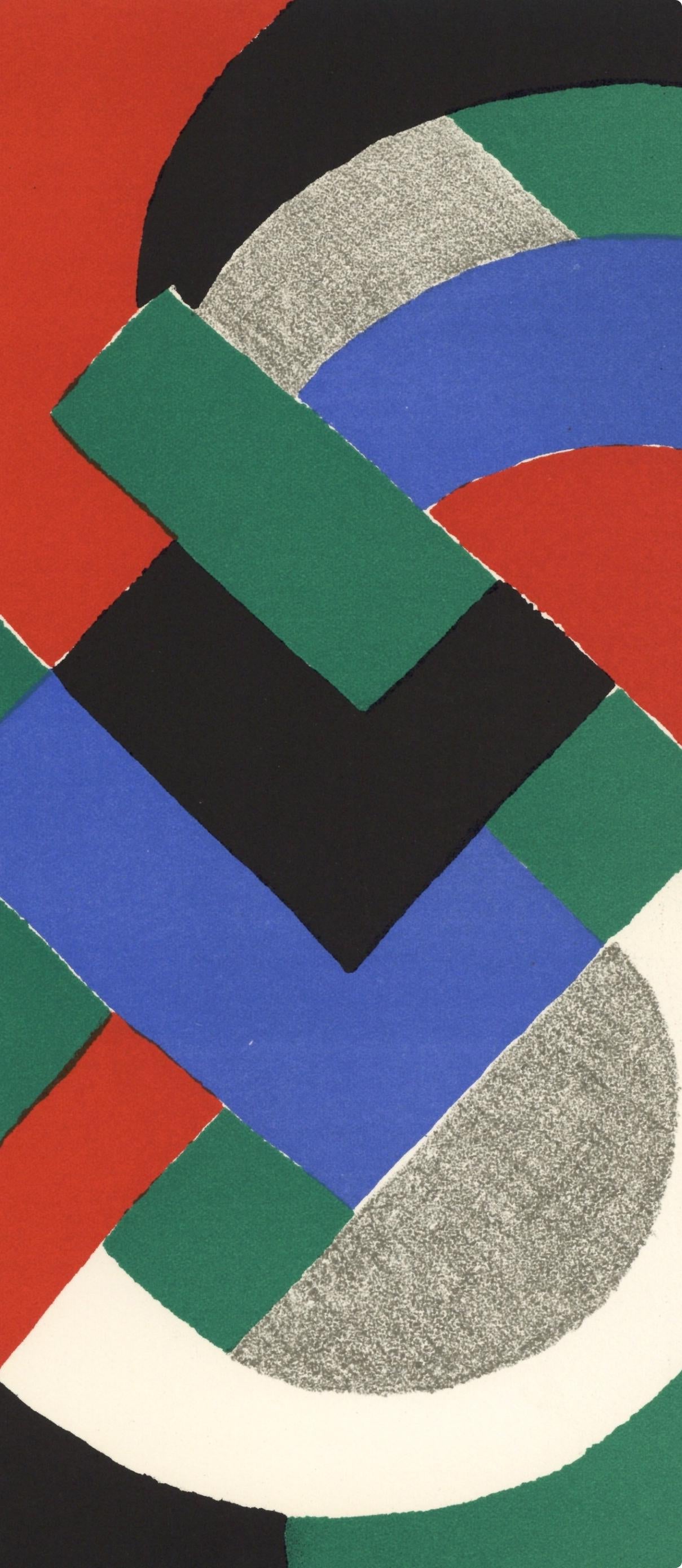 Sonia Delaunay, Composition, XXe siècle, Limited Edition Lithograph