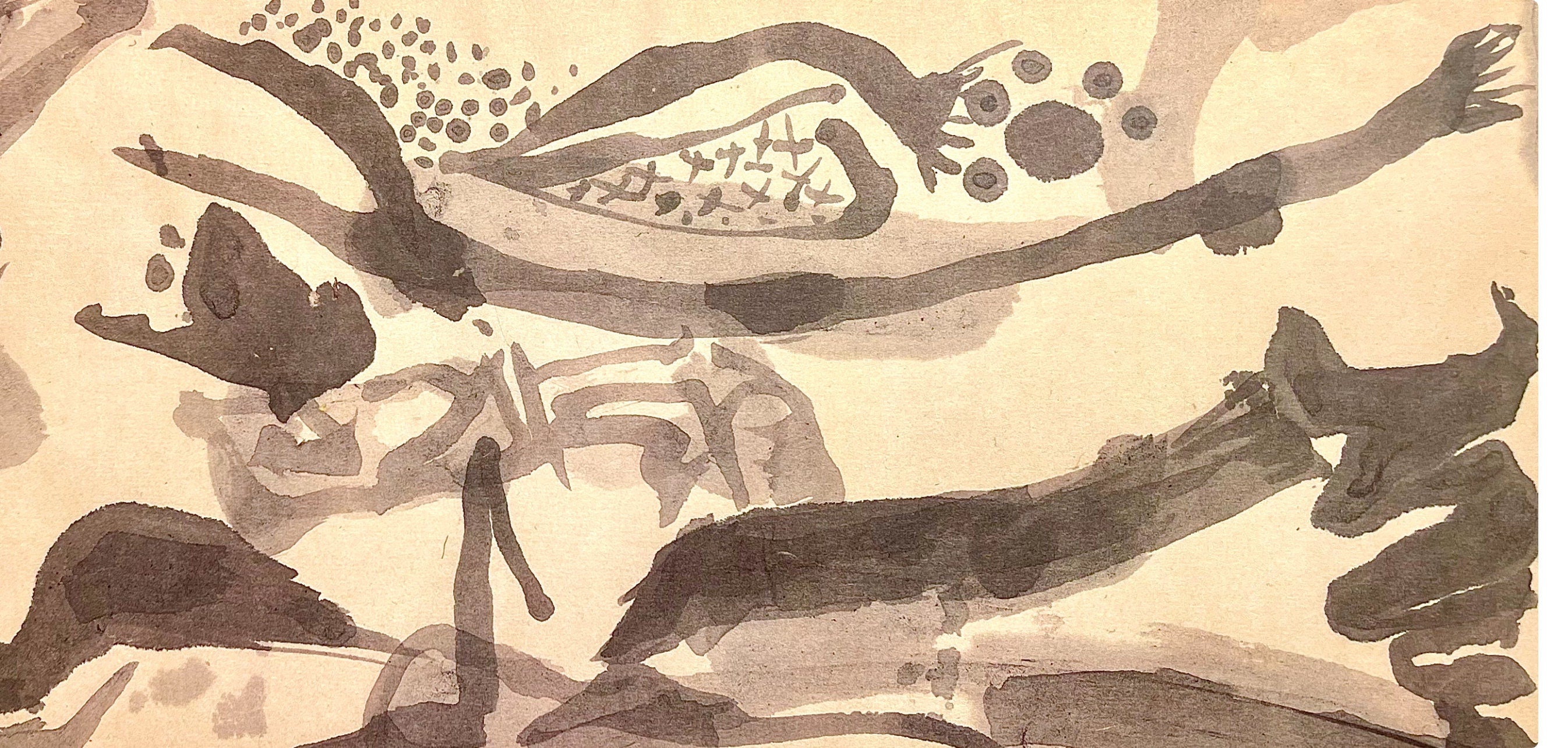 Jackson Pollock, Composition, Jackson Pollock, The Last Sketchbook, Limited Edition Lithograph