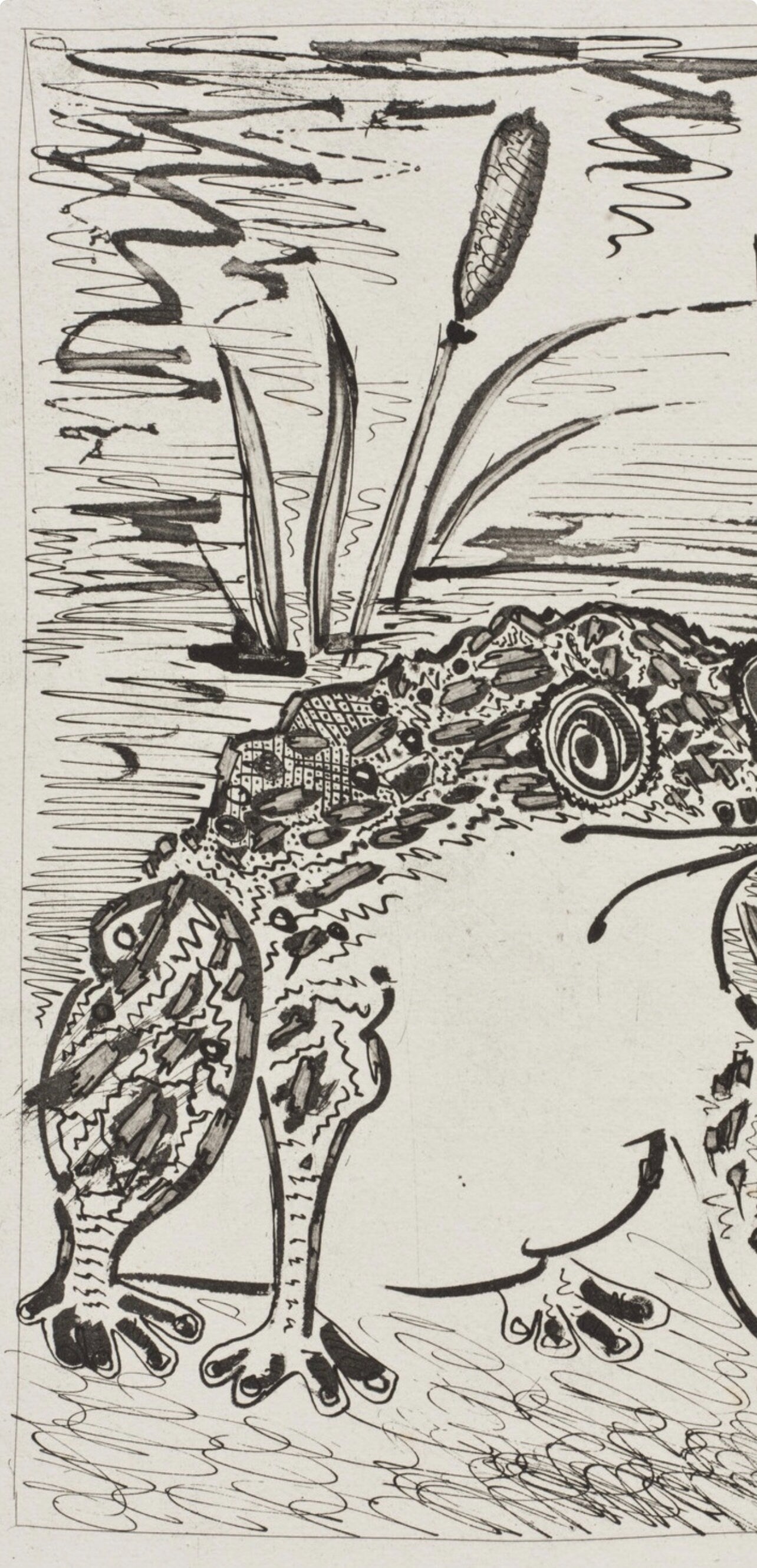 Pablo Picasso, Le Crapaud, Histoire naturelle, Limited Edition Lithograph