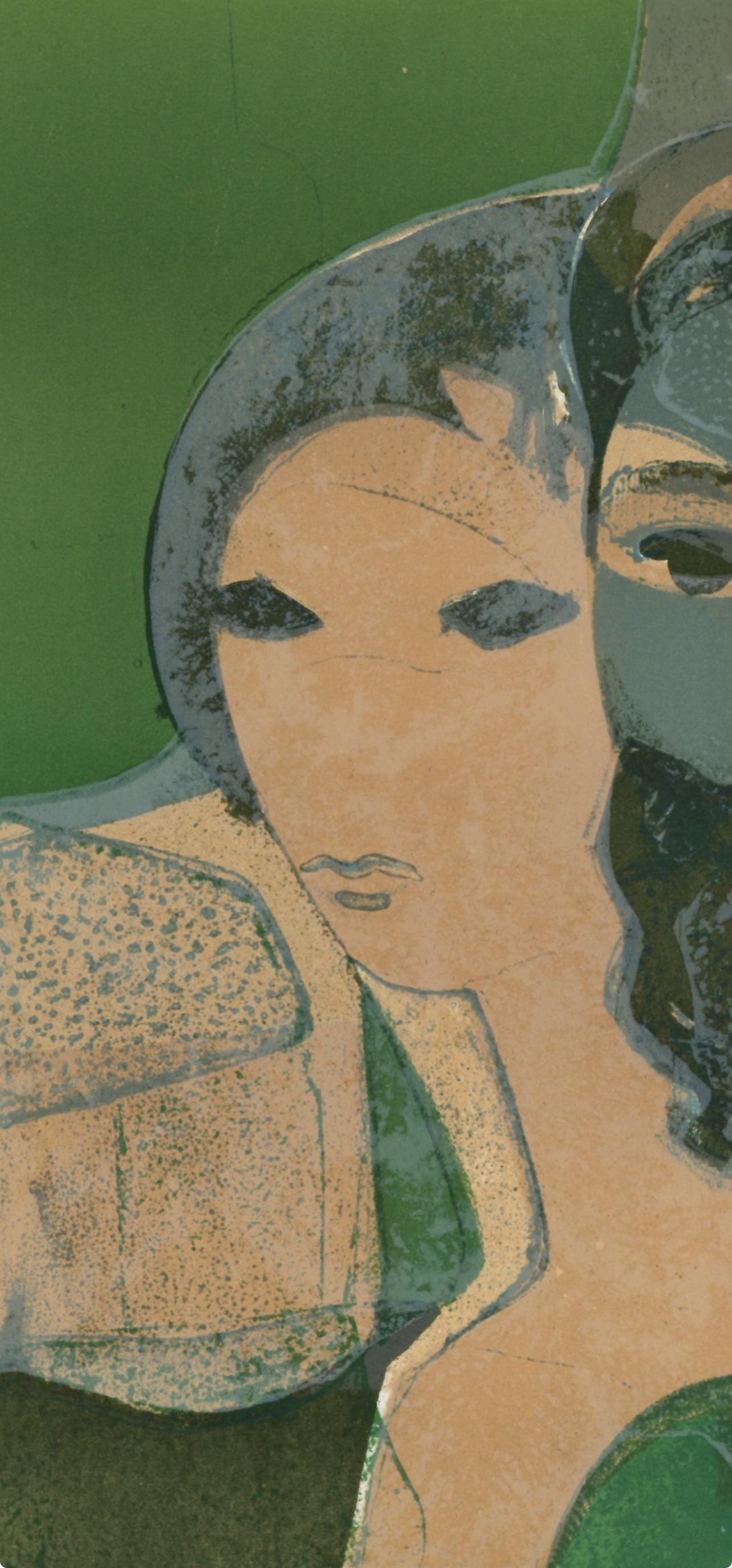 André Minaux, Composition, L'Odyssée, Limited Edition Lithograph