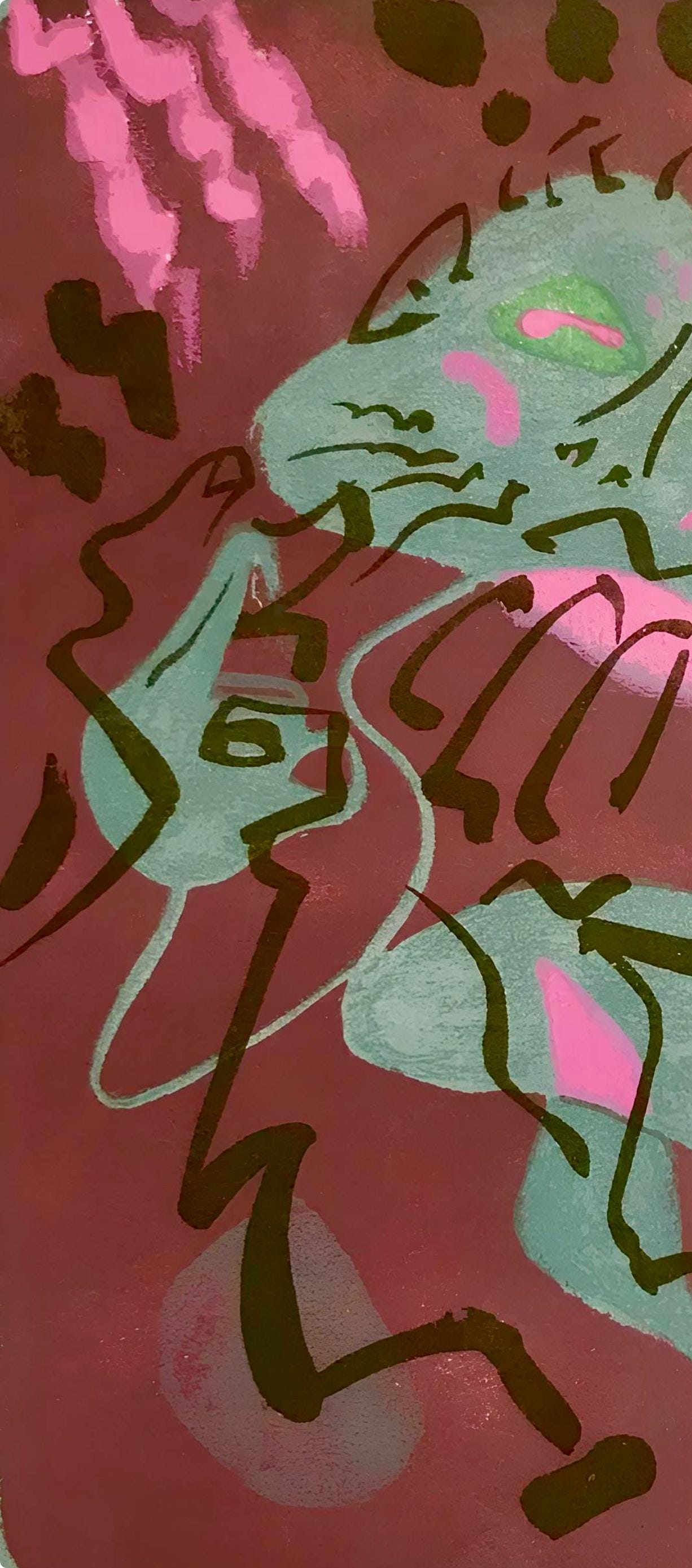 André Masson, Composition, Œuvres complètes d'Albert Camus, Limited Edition Lithograph