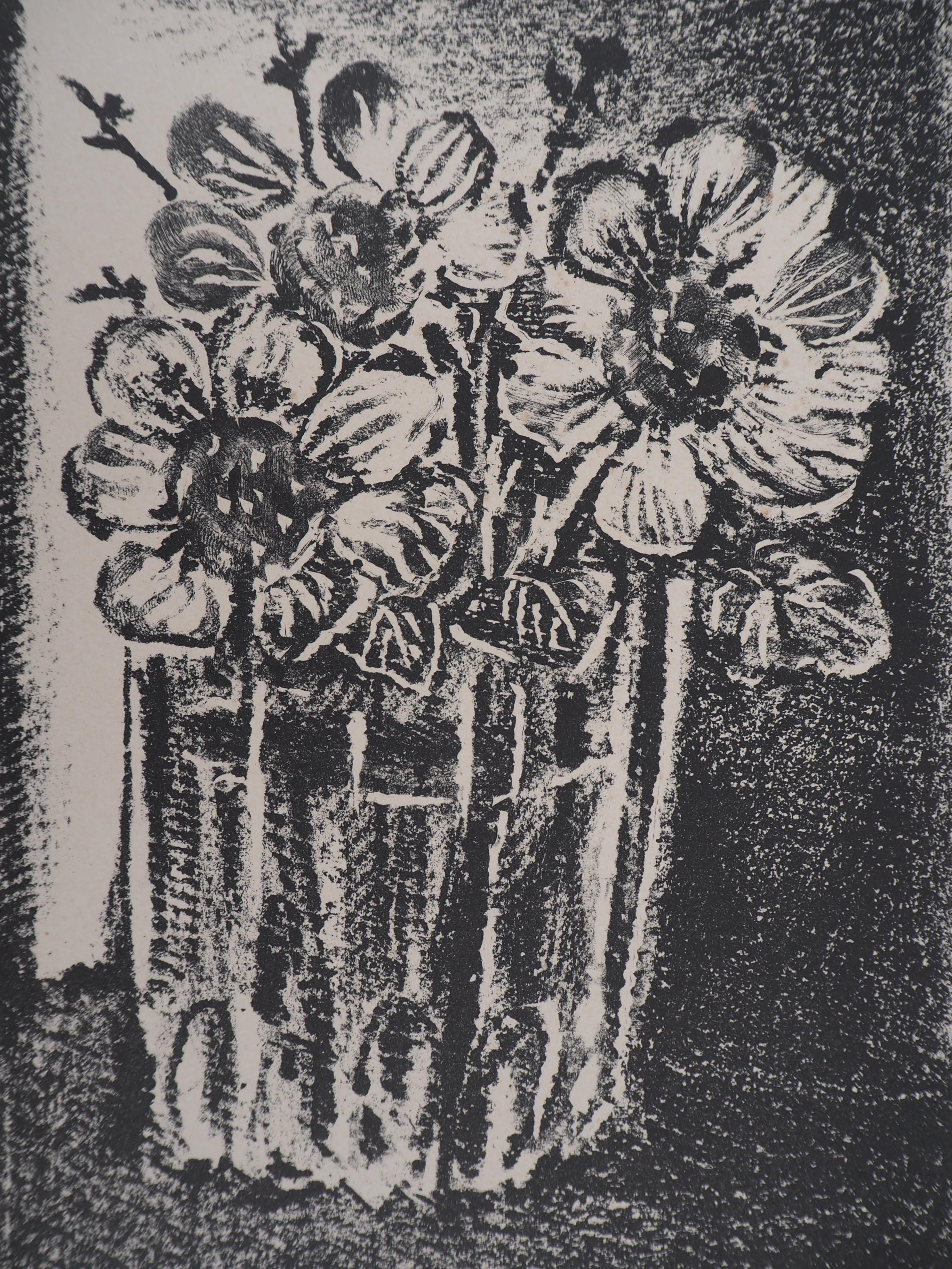 Pablo Picasso, Composition (Cramer 58; Mourlot 189), Une visite a Vallauris, Limited Edition Lithograph