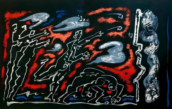 André Masson, Composition, Œuvres complètes d'Albert Camus, Limited Edition Lithograph