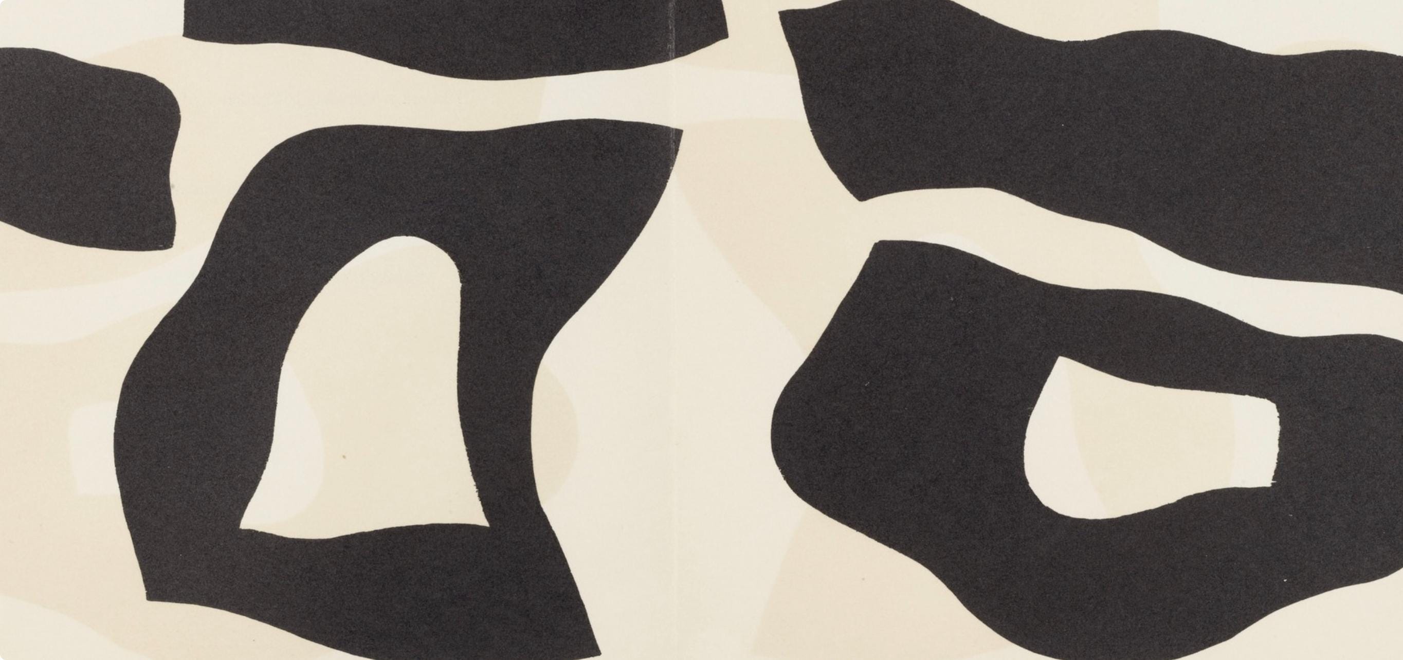 Hans Jean Arp, Composition (Arntz 148-175; Hagenbach A 25; Bolliger 54), Dreams and Projects, Limited Edition Woodcut