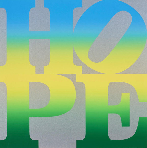 Robert Indiana, Summer, HOPE, Four Seasons of HOPE, Limited Edition Silkscreen