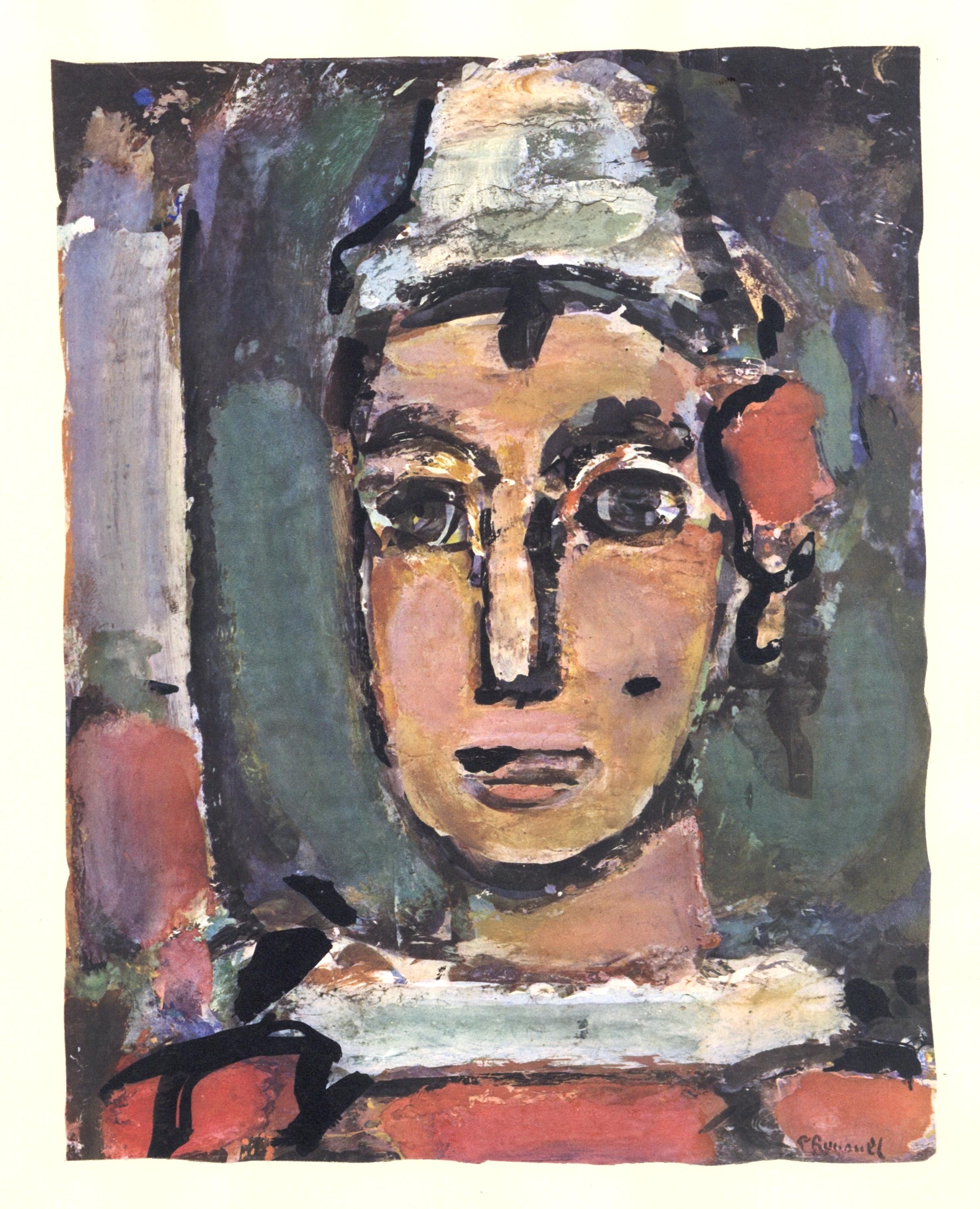 Georges Rouault, Composition, Divertissement, Limited Edition Lithograph