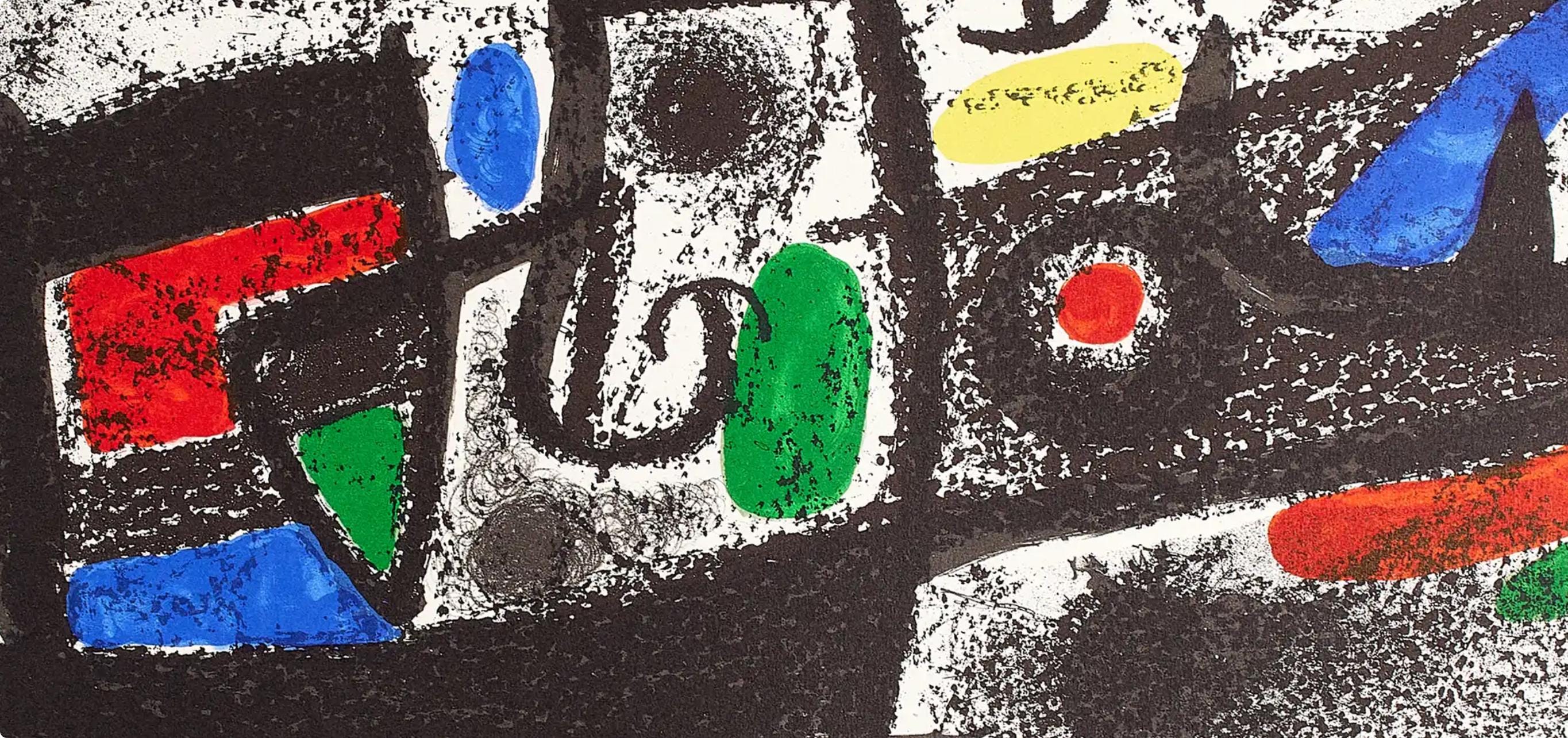 Joan Miró, Composition (Mourlot 667), Limited Edition Lithograph